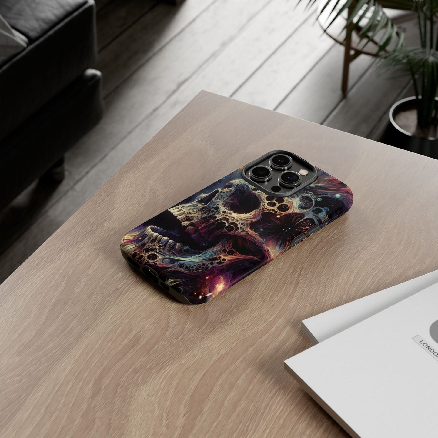 Cosmic Skullz Phone Case