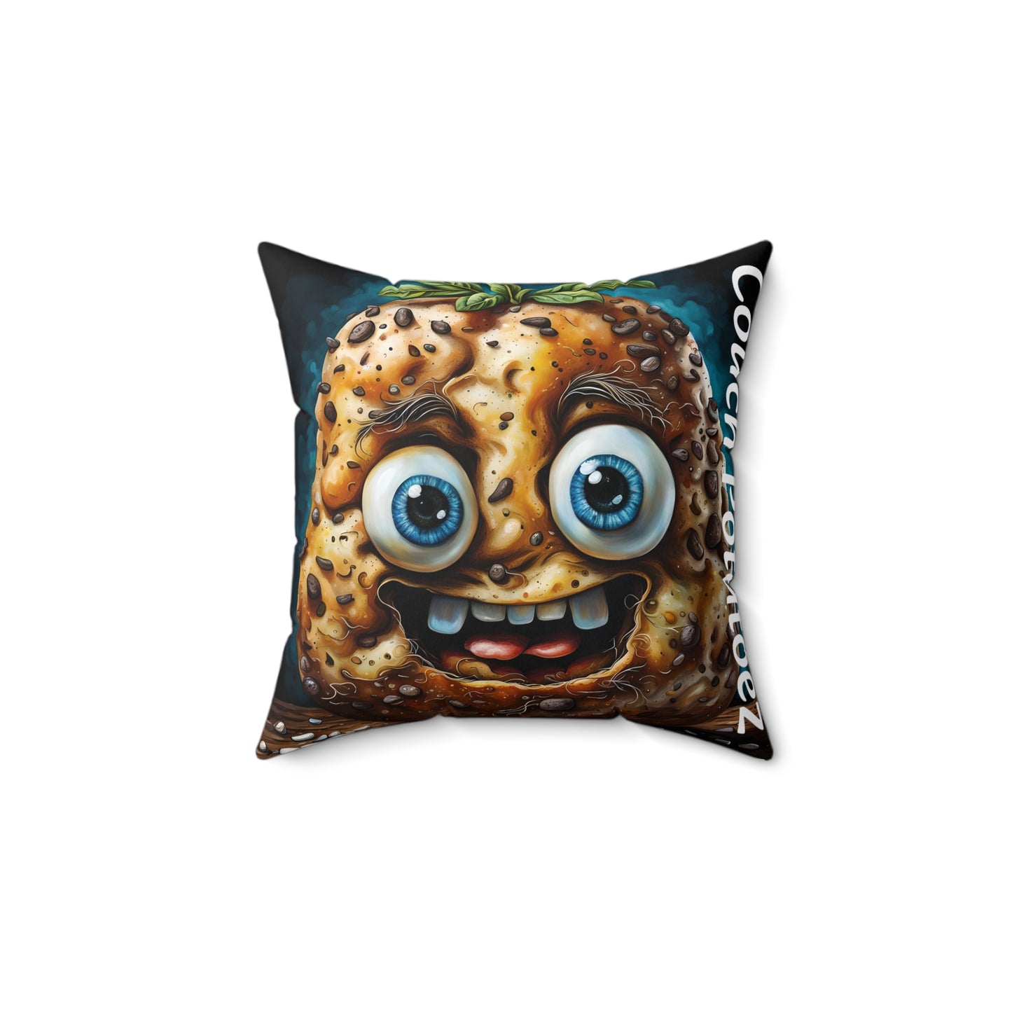 Couch Potatoez Spun Polyester Square Pillow