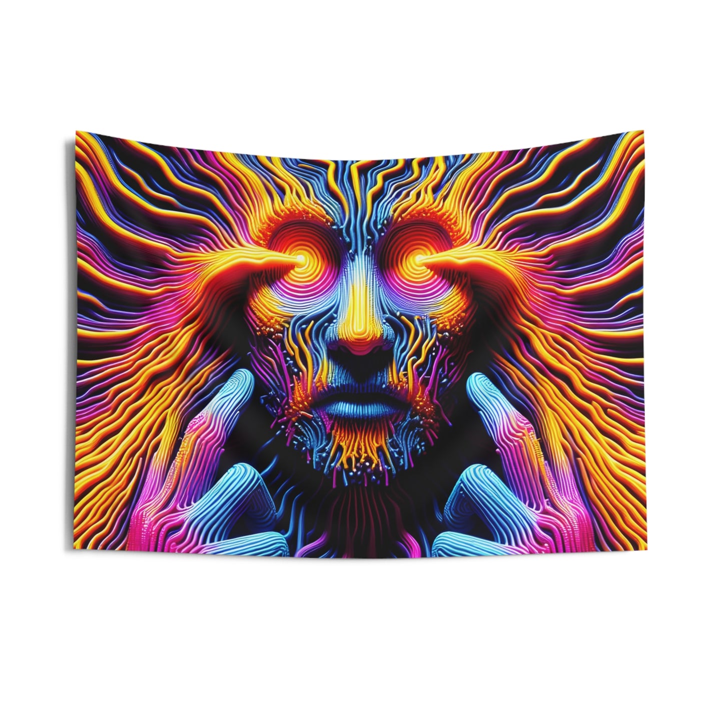 Cosmic Reaperz Indoor Wall Tapestry, Boho Wall Art, Wall Hanging Tapestry, Aesthetic Accessories