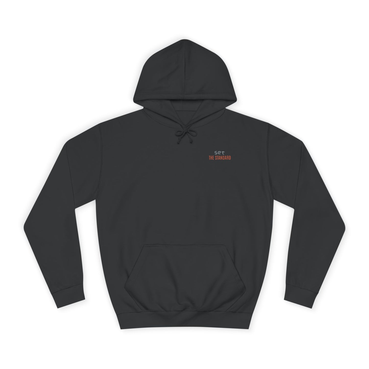 SNRG Unisex Hoodie - Set the Standard, Sweatshirt, Hooded Jacket, Casual Pullover, Trendy Apparel, Outerwear, Hoodie