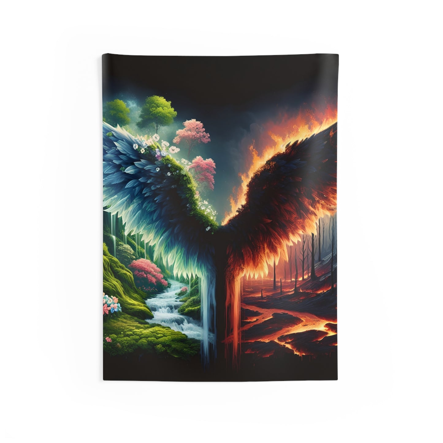 Angelz & Demonz Indoor Wall Tapestry