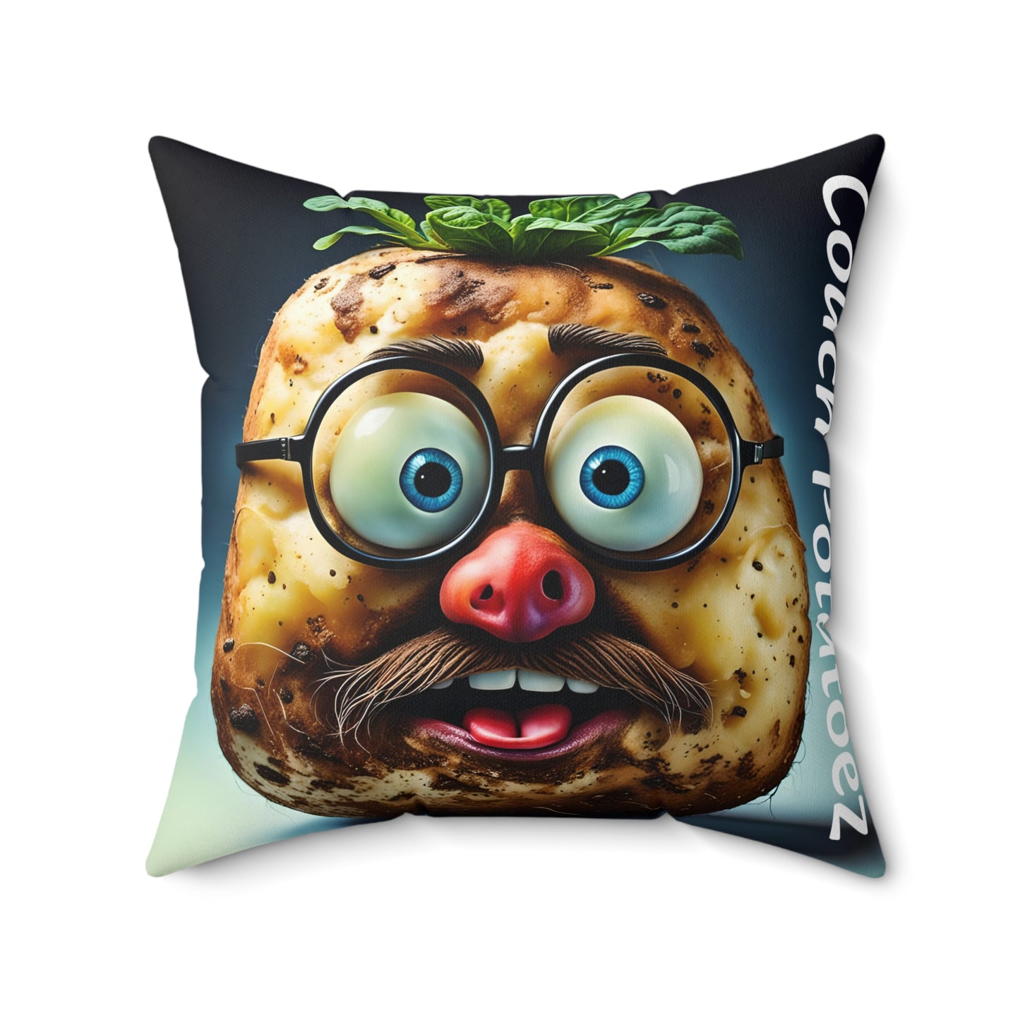 Couch Potatoez Spun Polyester Square Pillow