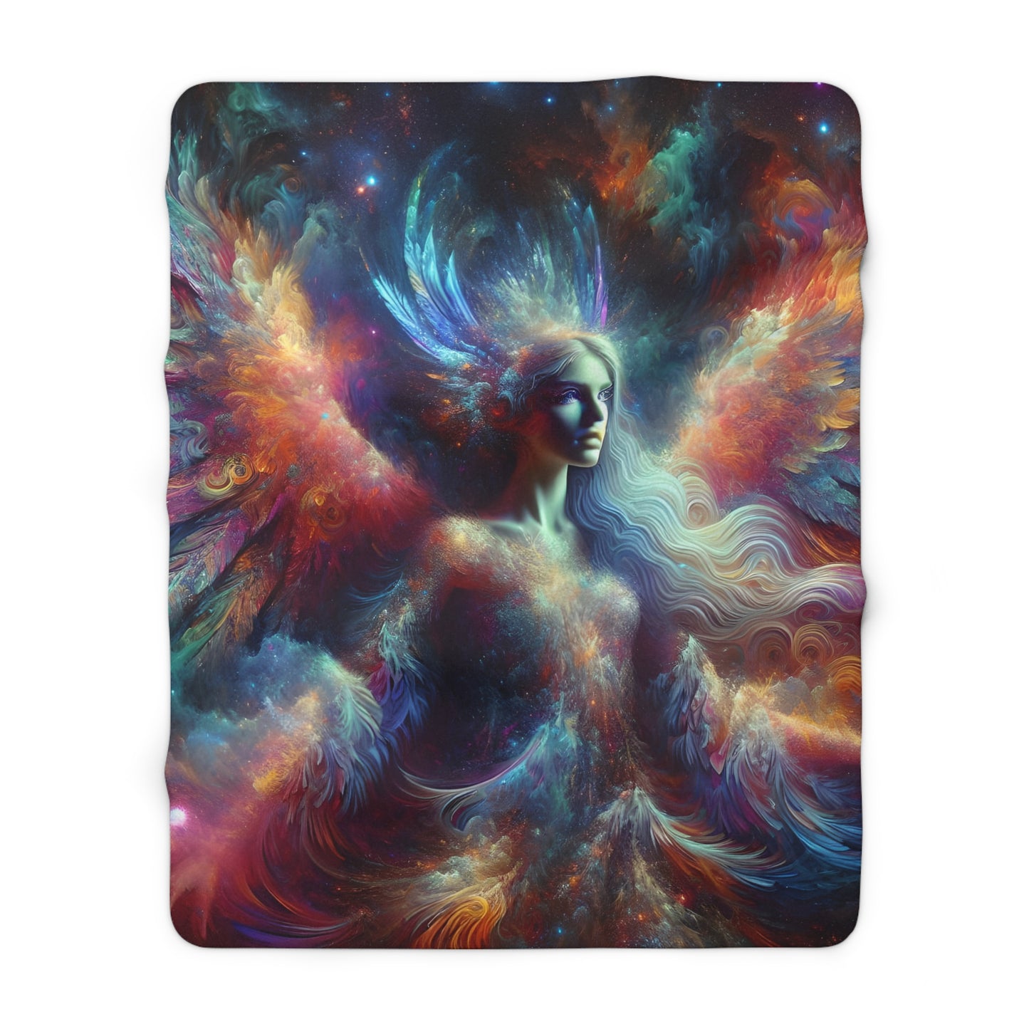 Angelz & Demonz Sherpa Fleece Blanket