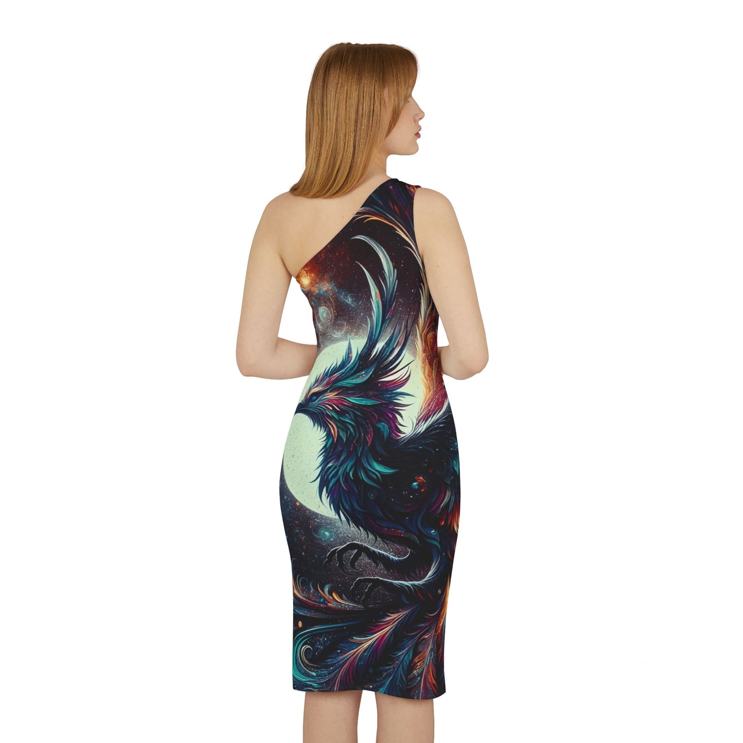 Phoenix Rising Shoulder Dress