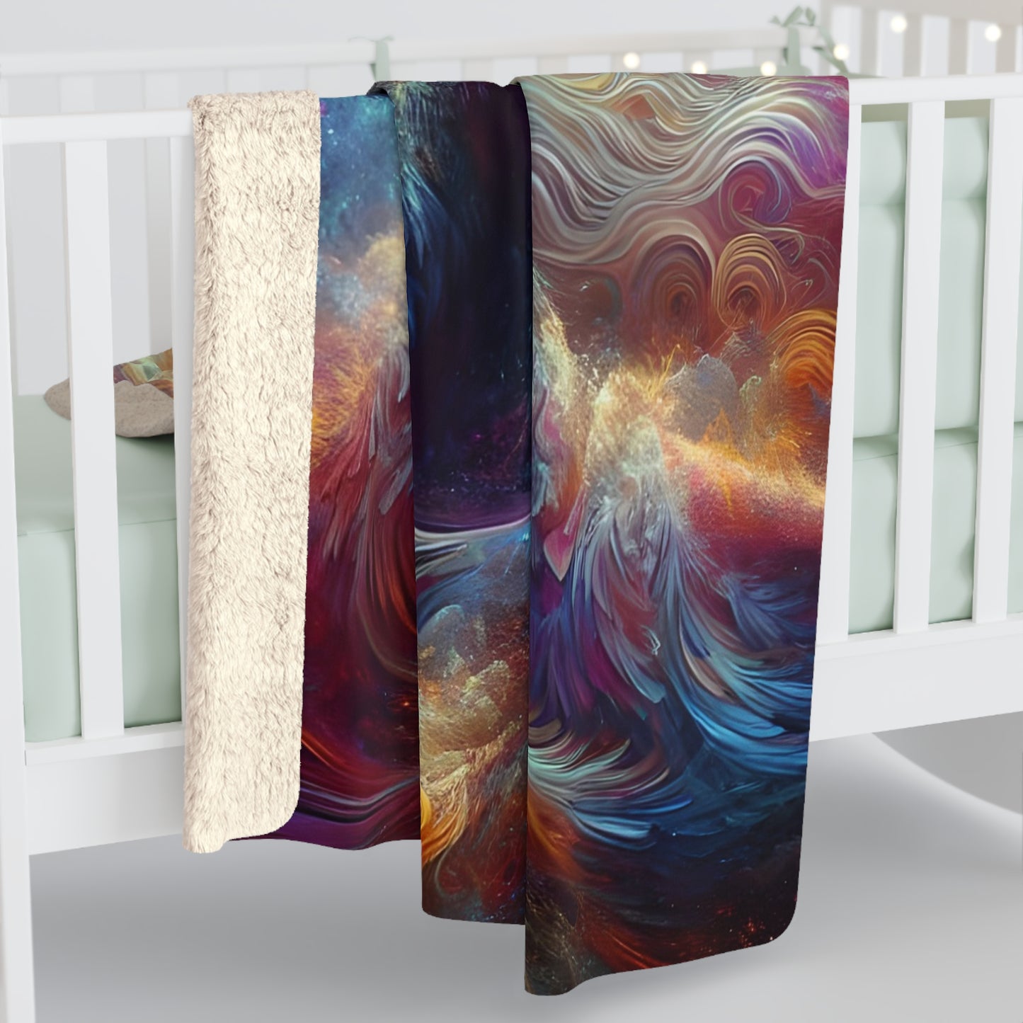 Angelz & Demonz Sherpa Fleece Blanket