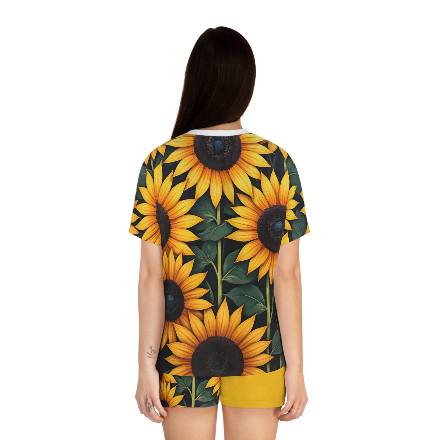 Women's Sunflowerz Short Pajama Set