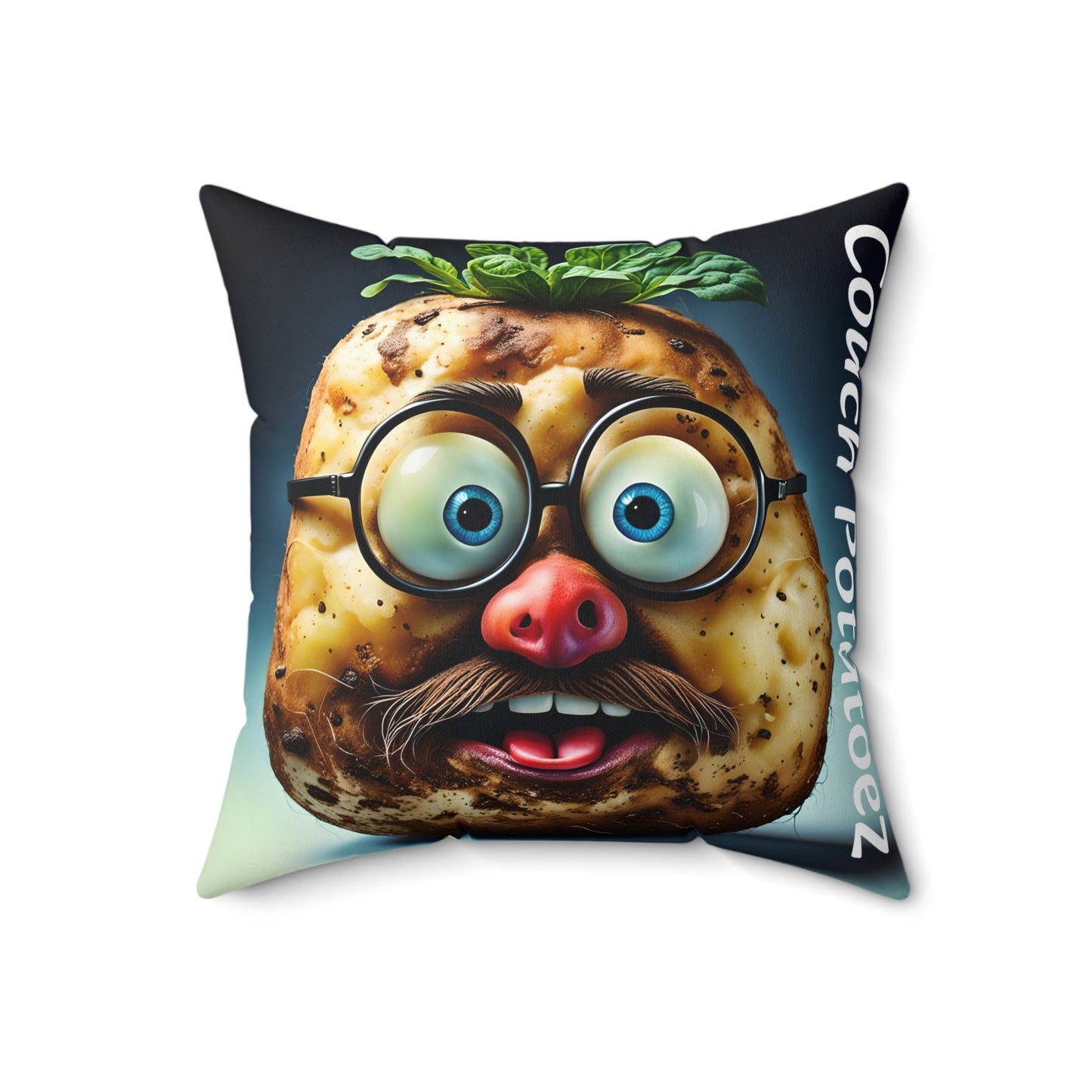 Couch Potatoez Spun Polyester Square Pillow