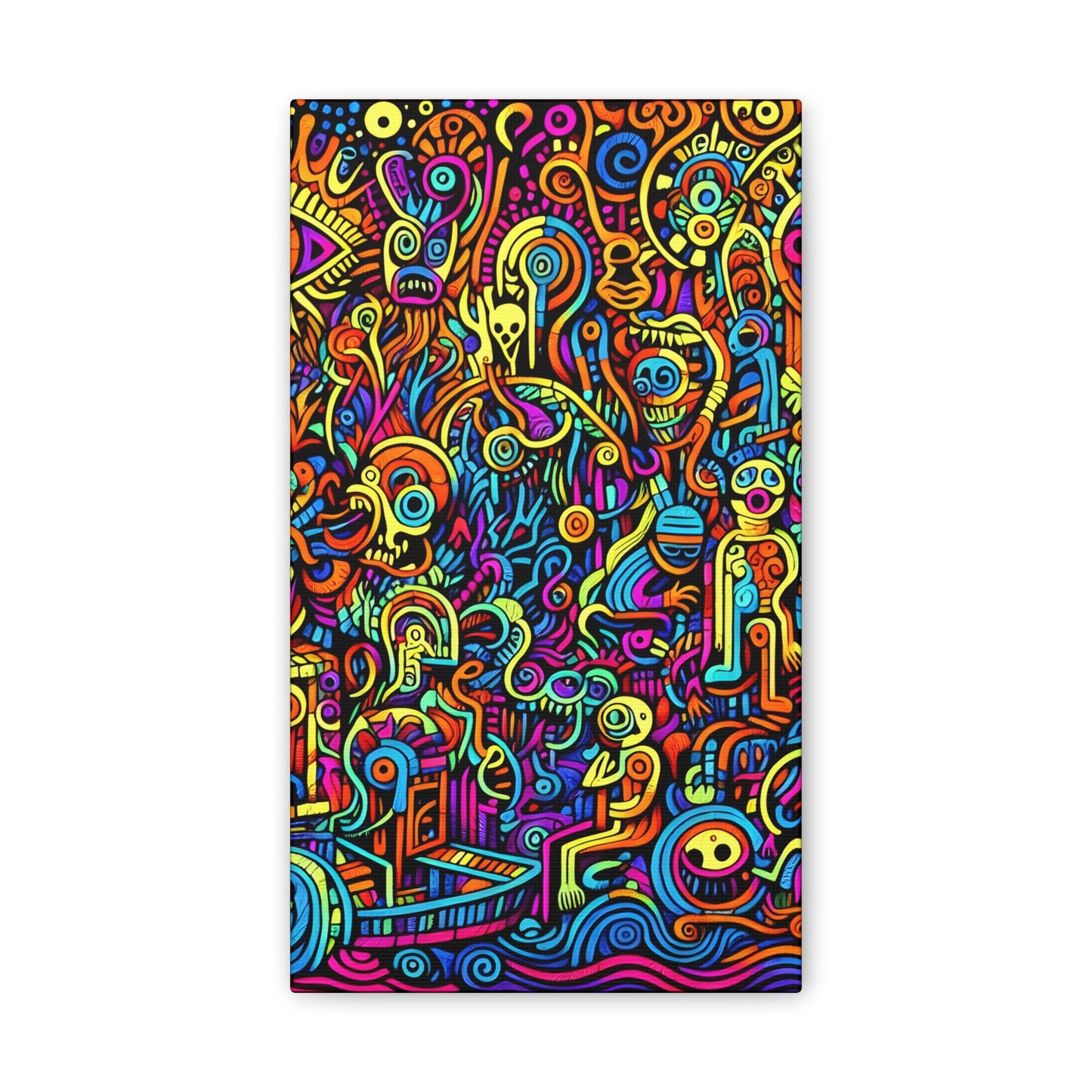 Monsterz Canvas Stretched, 0.75"