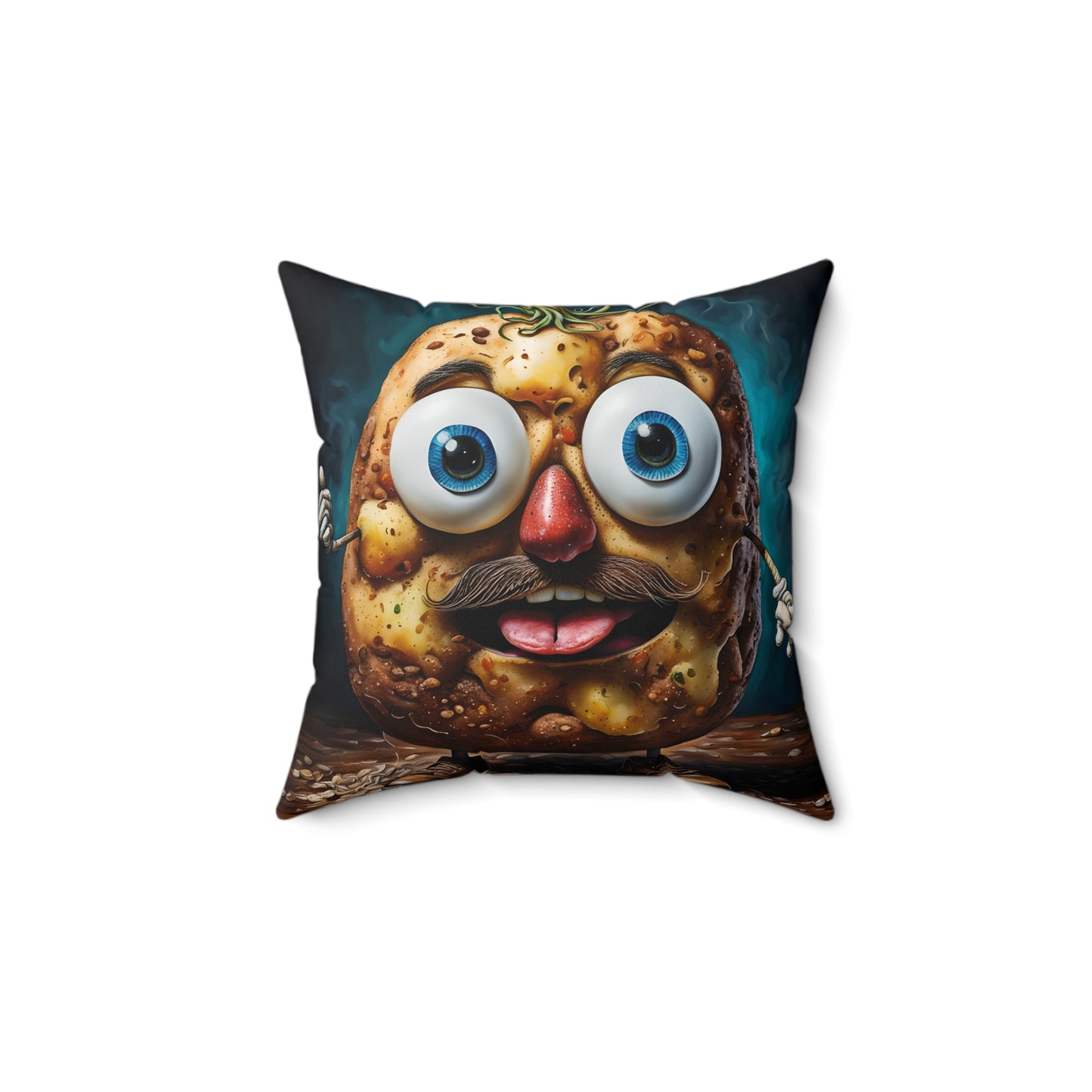 Couch Potatoez Spun Polyester Square Pillow