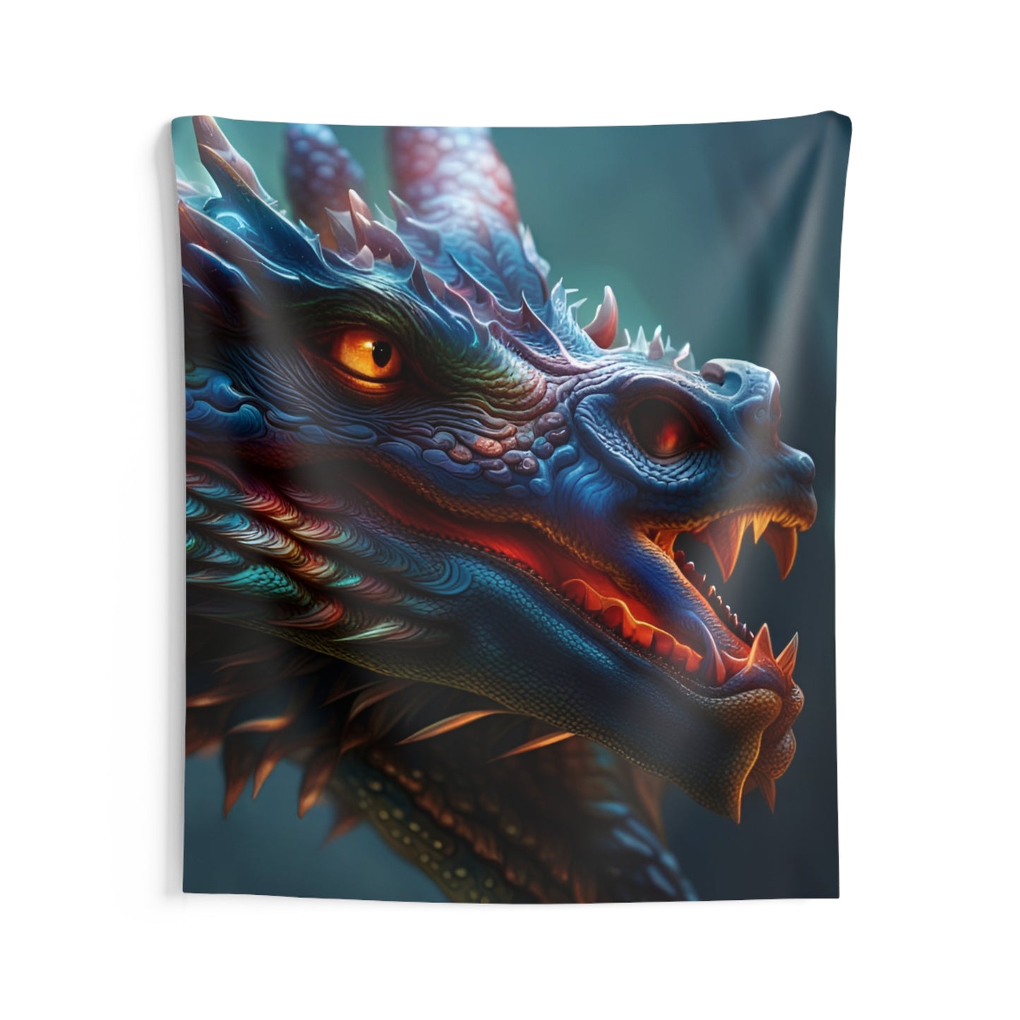 Dragonz Indoor Wall Tapestry, Boho Wall Art, Wall Hanging Tapestry, Aesthetic Accessories