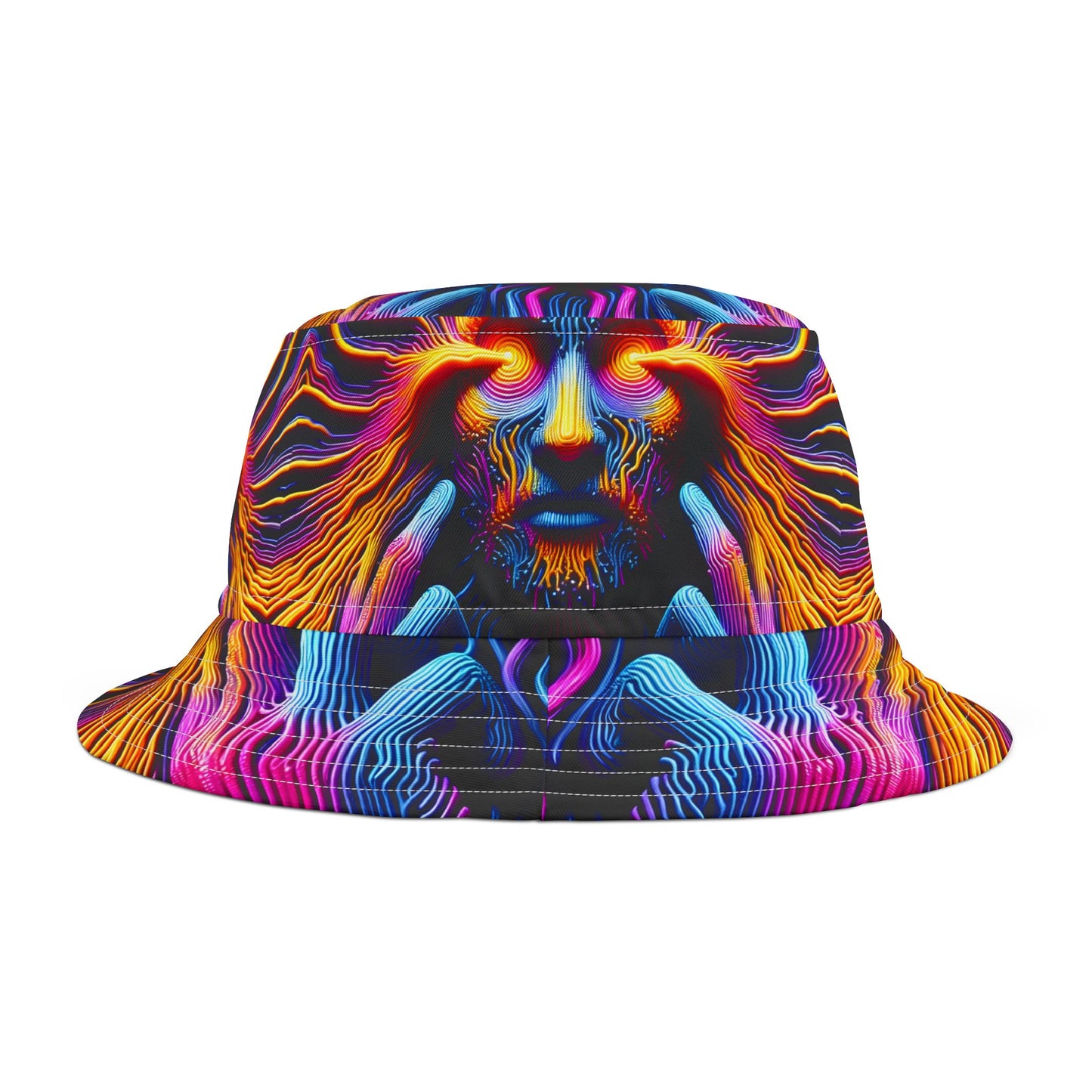 Cosmic Reaperz Bucket Hat, Unique Streetwear Cap, Hip Hop Headwear,  Fashion Accessory, Trendy Hat