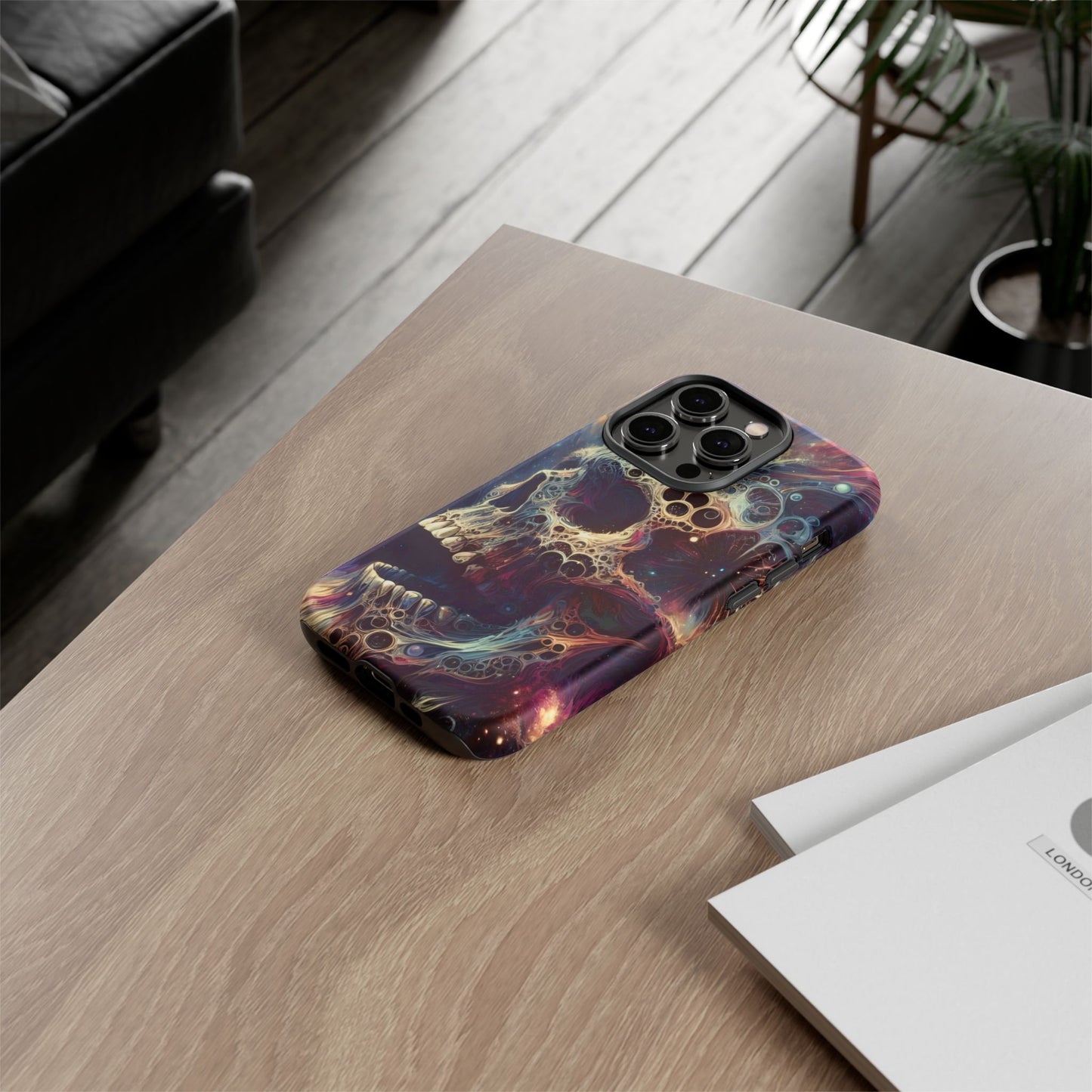 Cosmic Skullz Phone Case