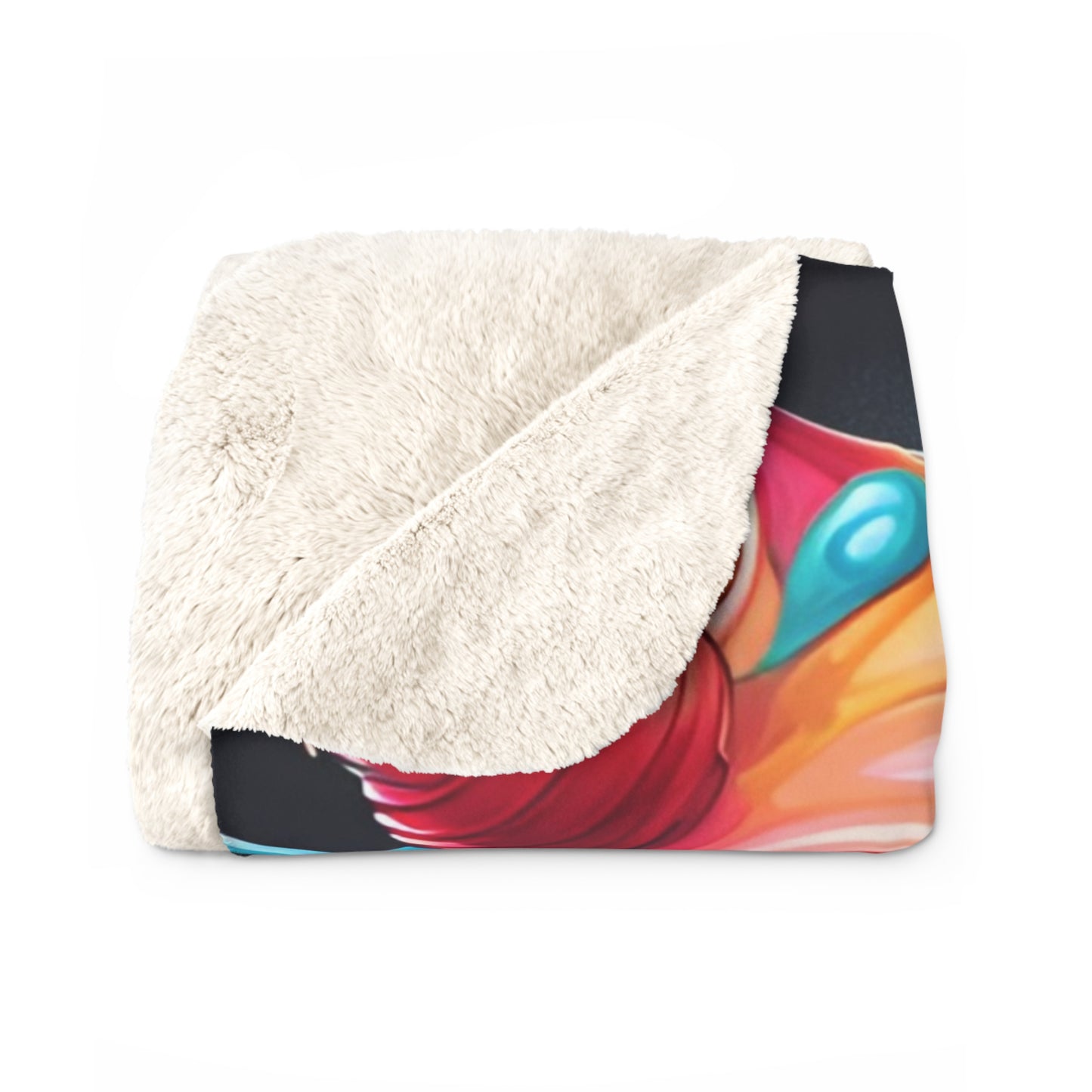 Wacky Sherpa Fleece Blanket