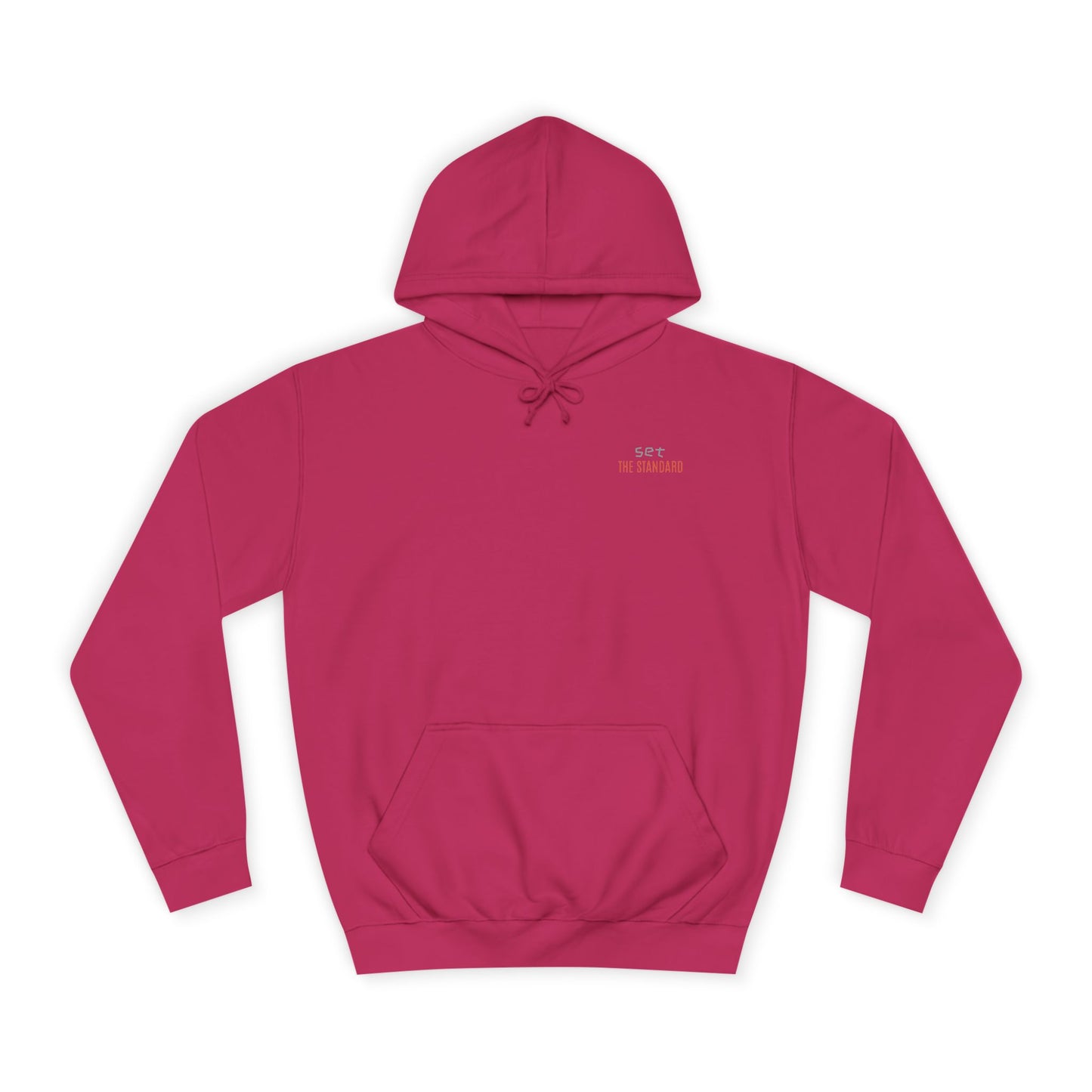 SNRG Unisex Hoodie - Set the Standard, Sweatshirt, Hooded Jacket, Casual Pullover, Trendy Apparel, Outerwear, Hoodie