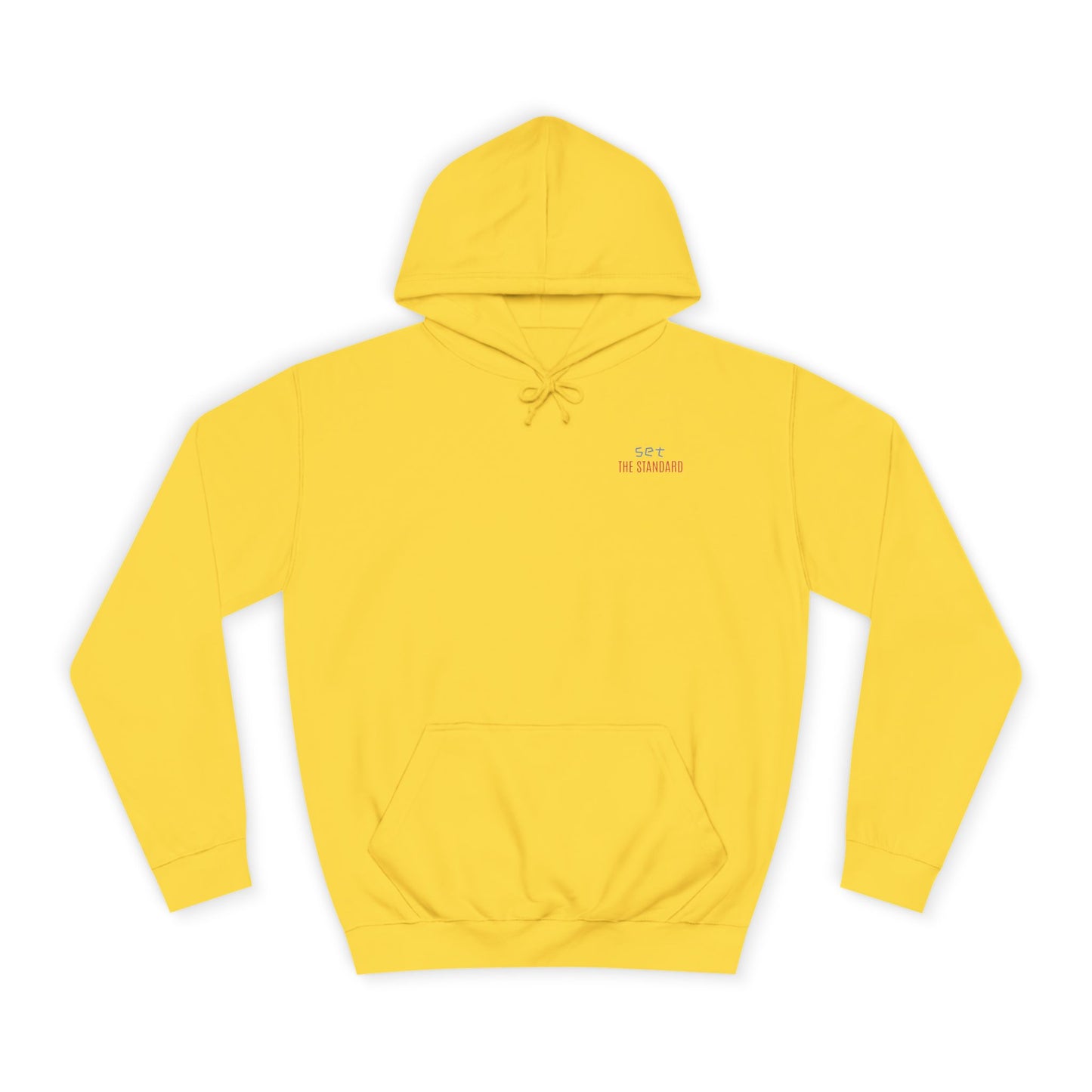 SNRG Unisex Hoodie - Set the Standard, Sweatshirt, Hooded Jacket, Casual Pullover, Trendy Apparel, Outerwear, Hoodie