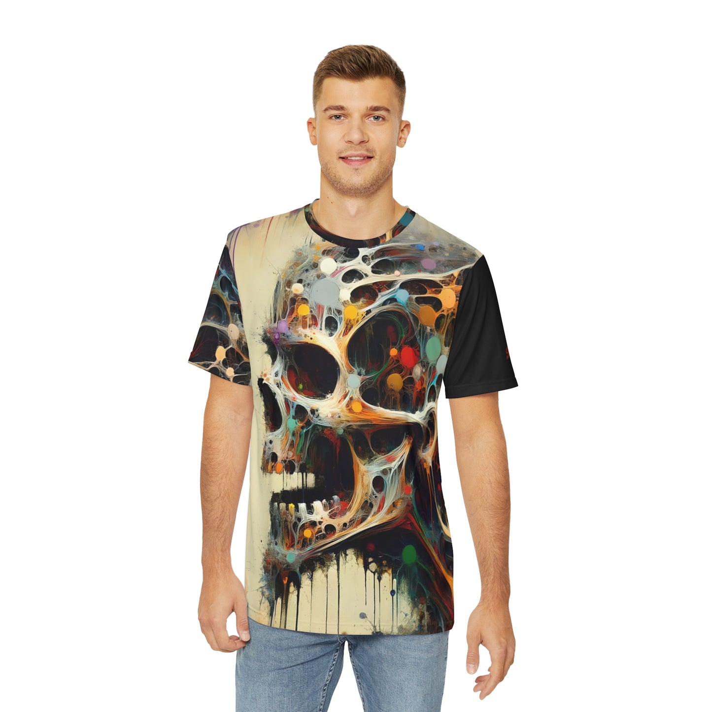 Neural Zombie Men's Polyester Tee