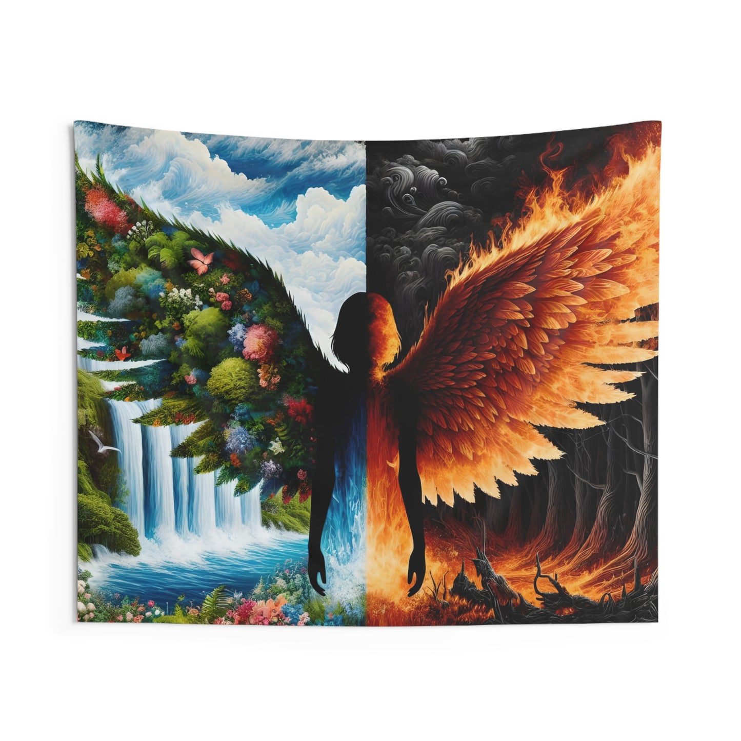 Angelz & Demonz Indoor Wall Tapestry