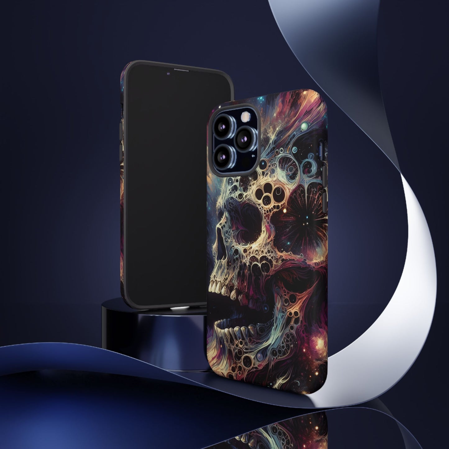 Cosmic Skullz Phone Case