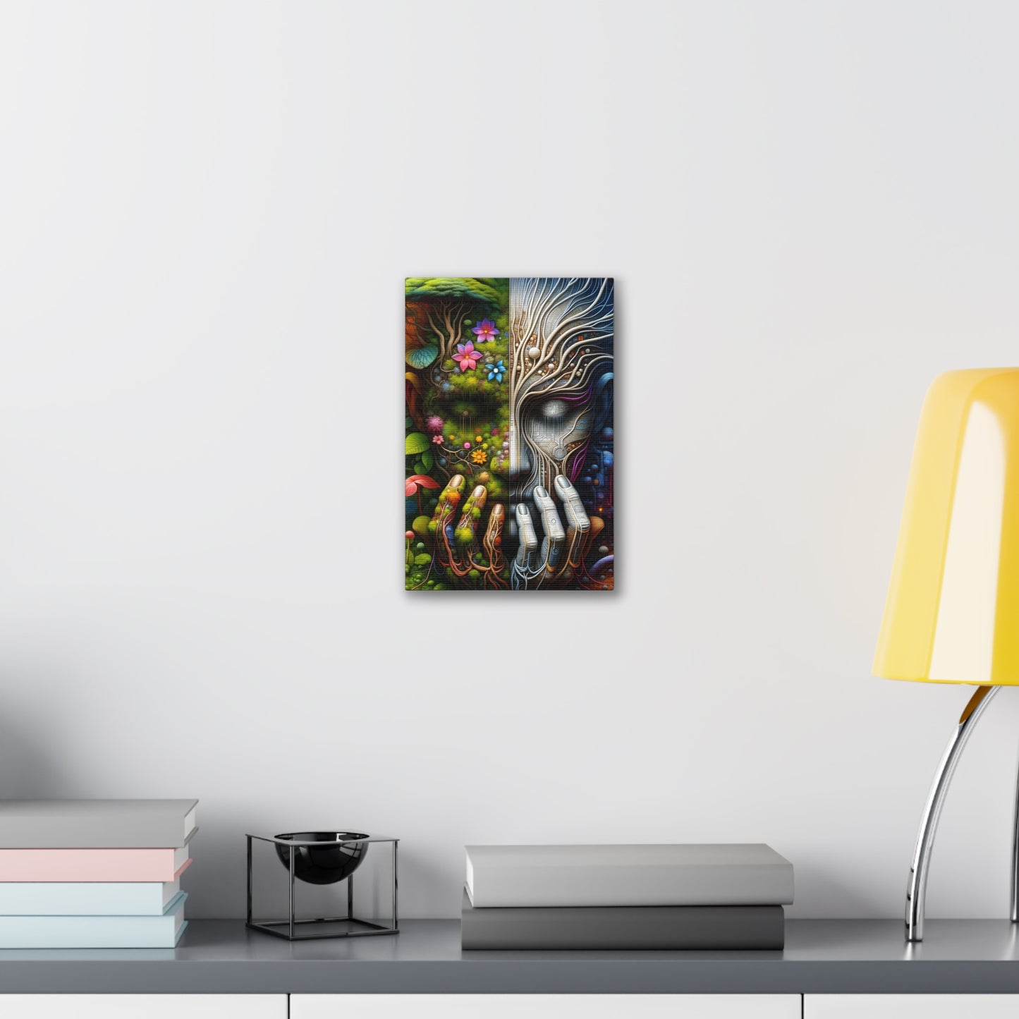 Duality Canvas Art - Stunning Stretched Wall Decor