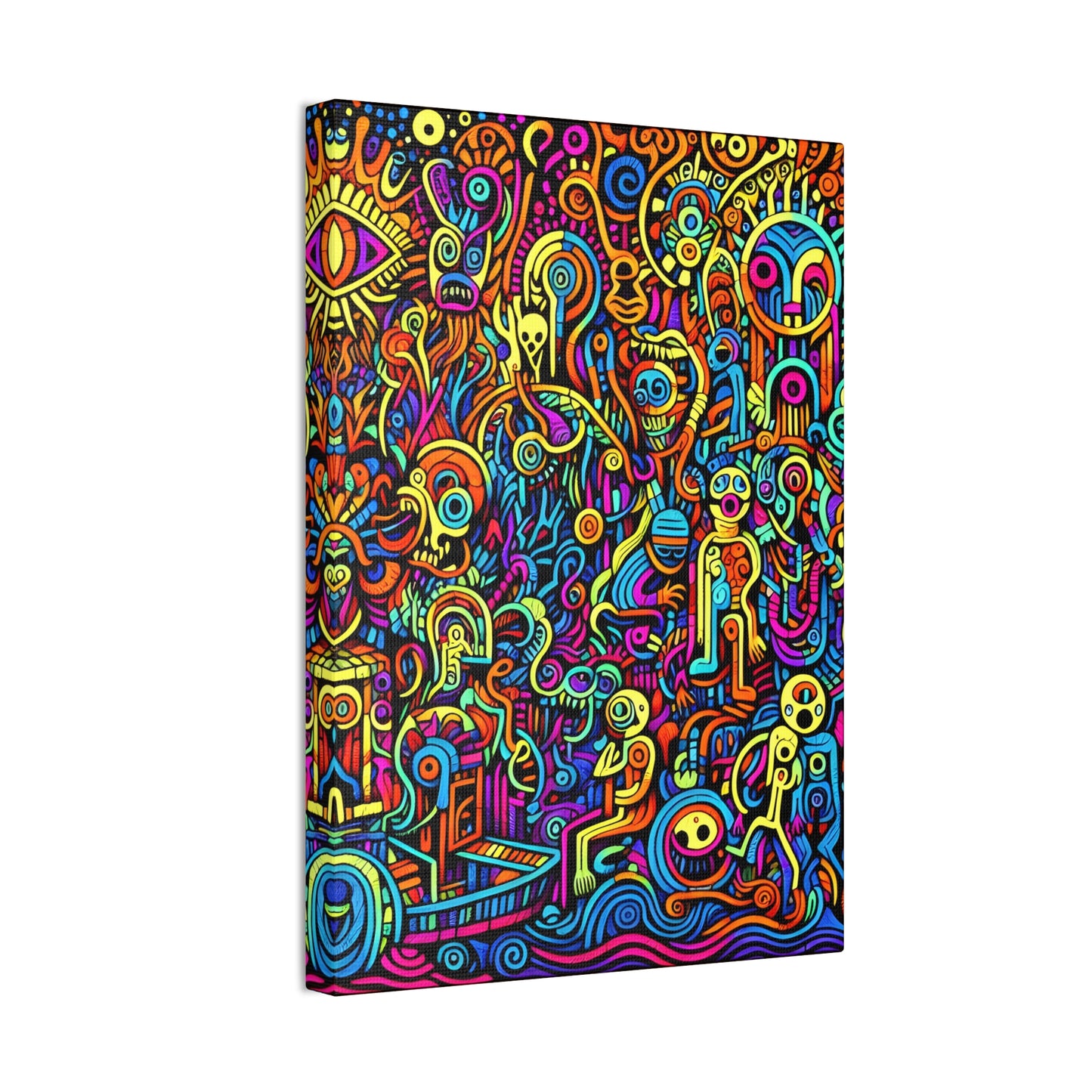 Monsterz Canvas Stretched, 0.75"