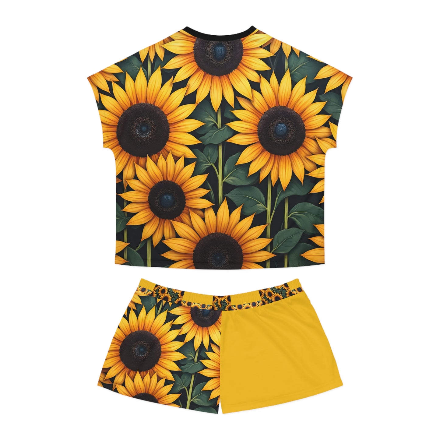 Women's Sunflowerz Short Pajama Set