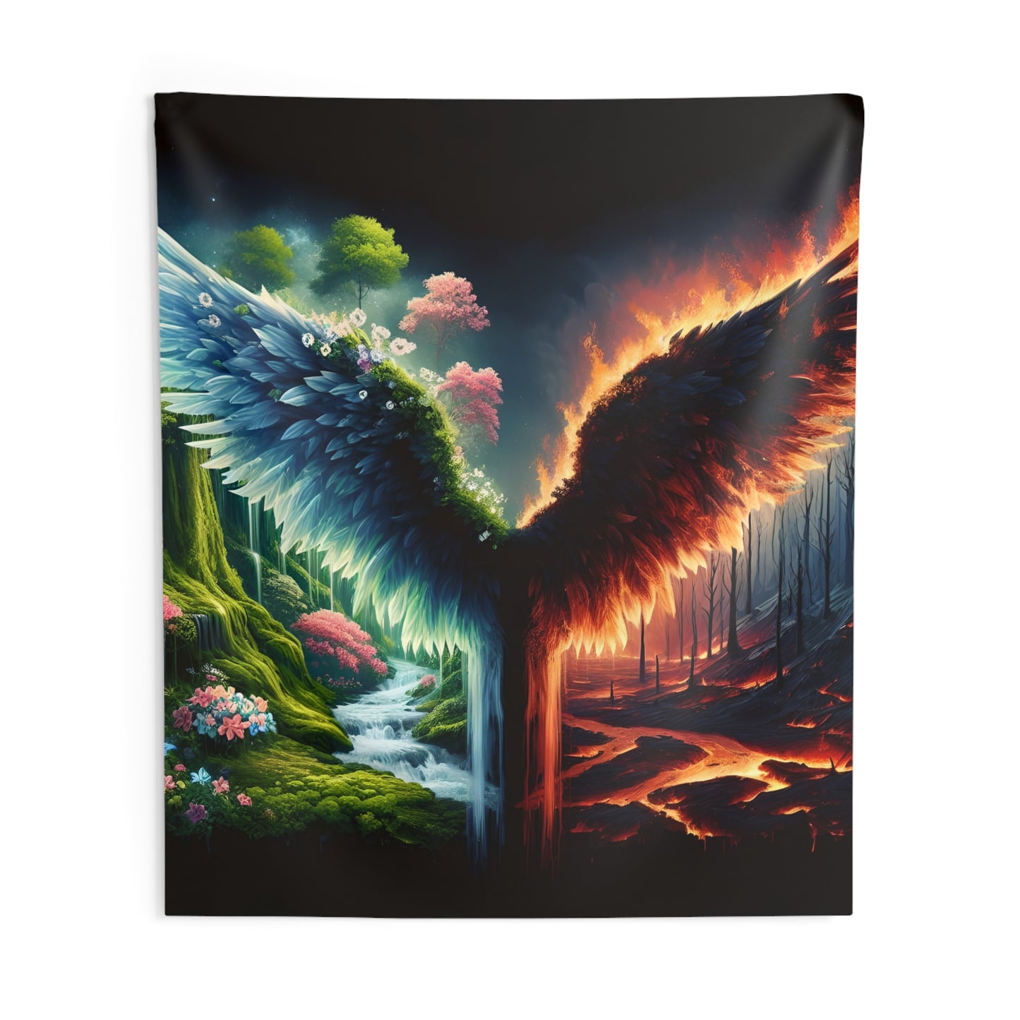 Angelz & Demonz Indoor Wall Tapestry