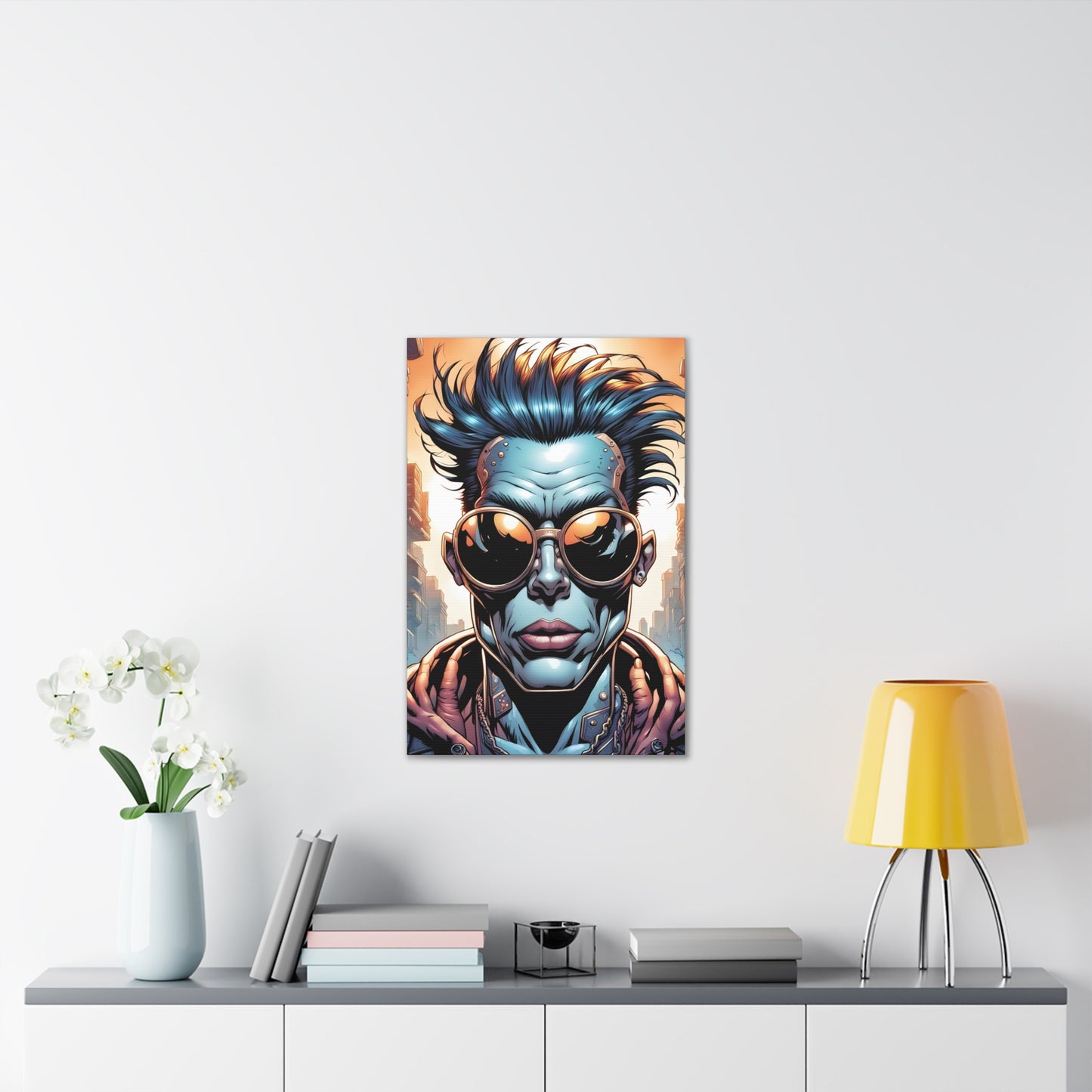 Punkz Canvas Stretched, 0.75"