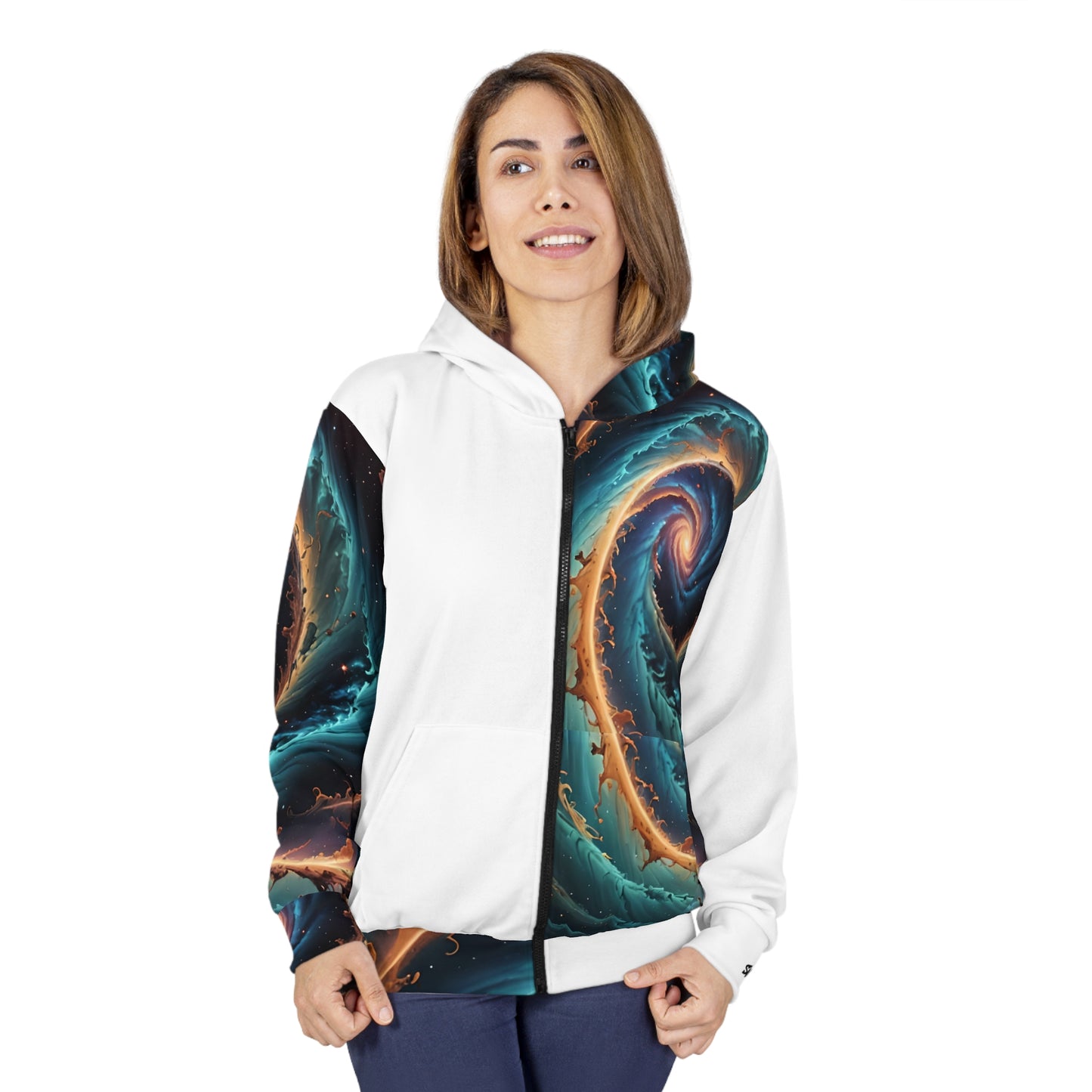 Vortex Unisex Zip Hoodie