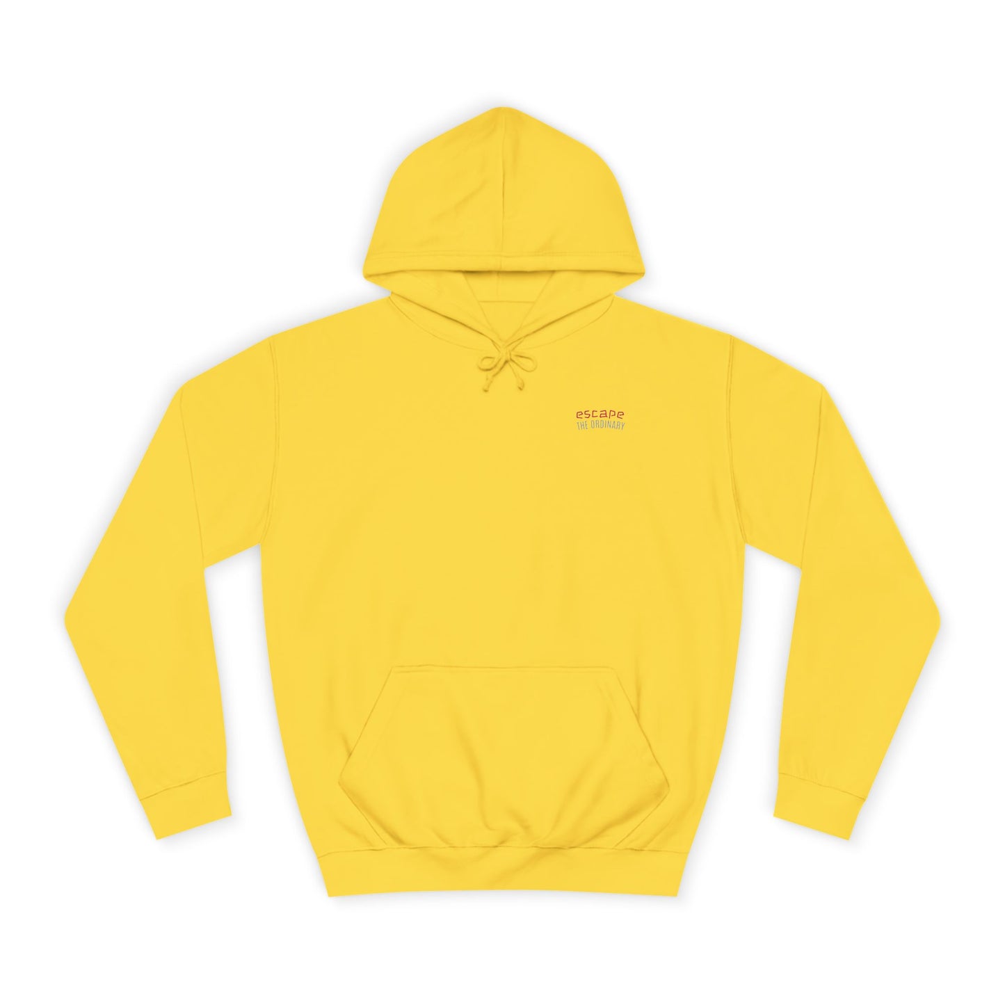 SNRG Unisex Hoodie - Escape The Ordinary, Sweatshirt, Hooded Jacket, Casual Pullover, Trendy Apparel, Outerwear, Hoodie