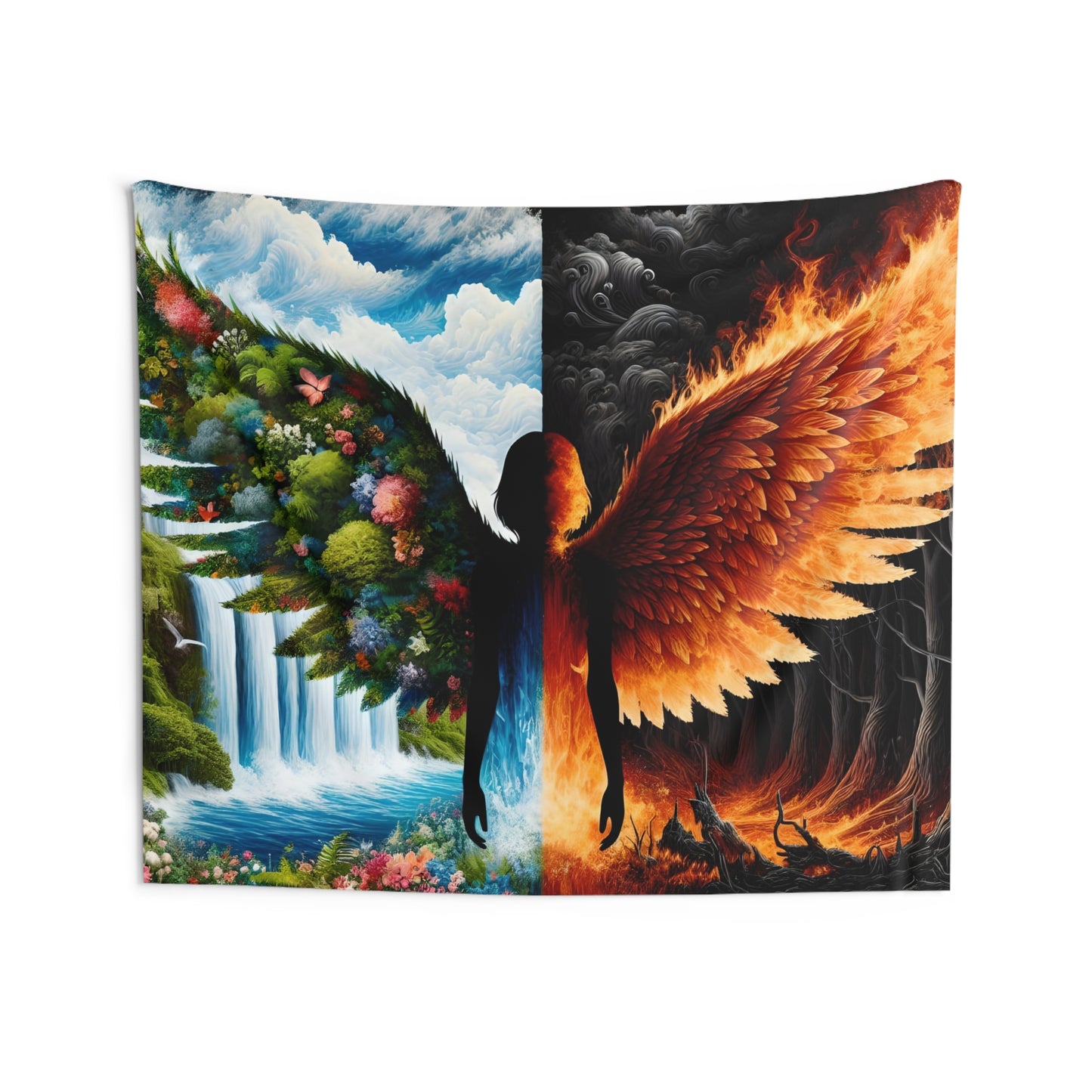 Angelz & Demonz Indoor Wall Tapestry