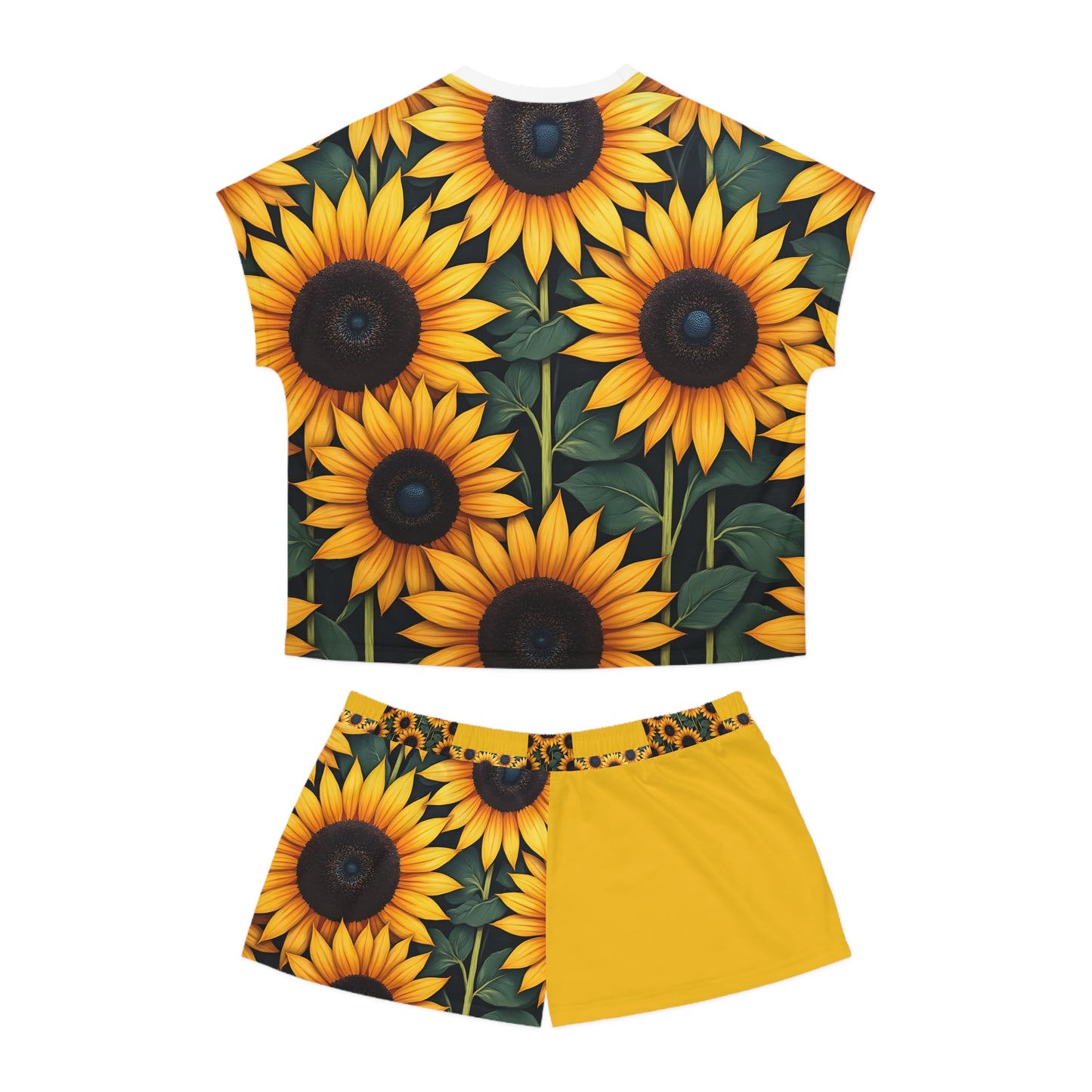 Women's Sunflowerz Short Pajama Set