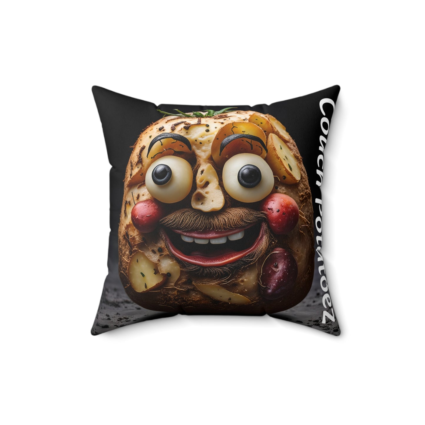 Couch Potatoez Spun Polyester Square Pillow