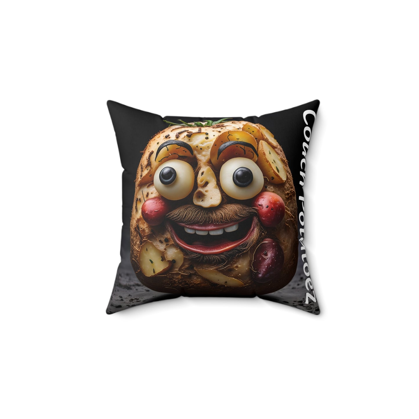 Couch Potatoez Spun Polyester Square Pillow