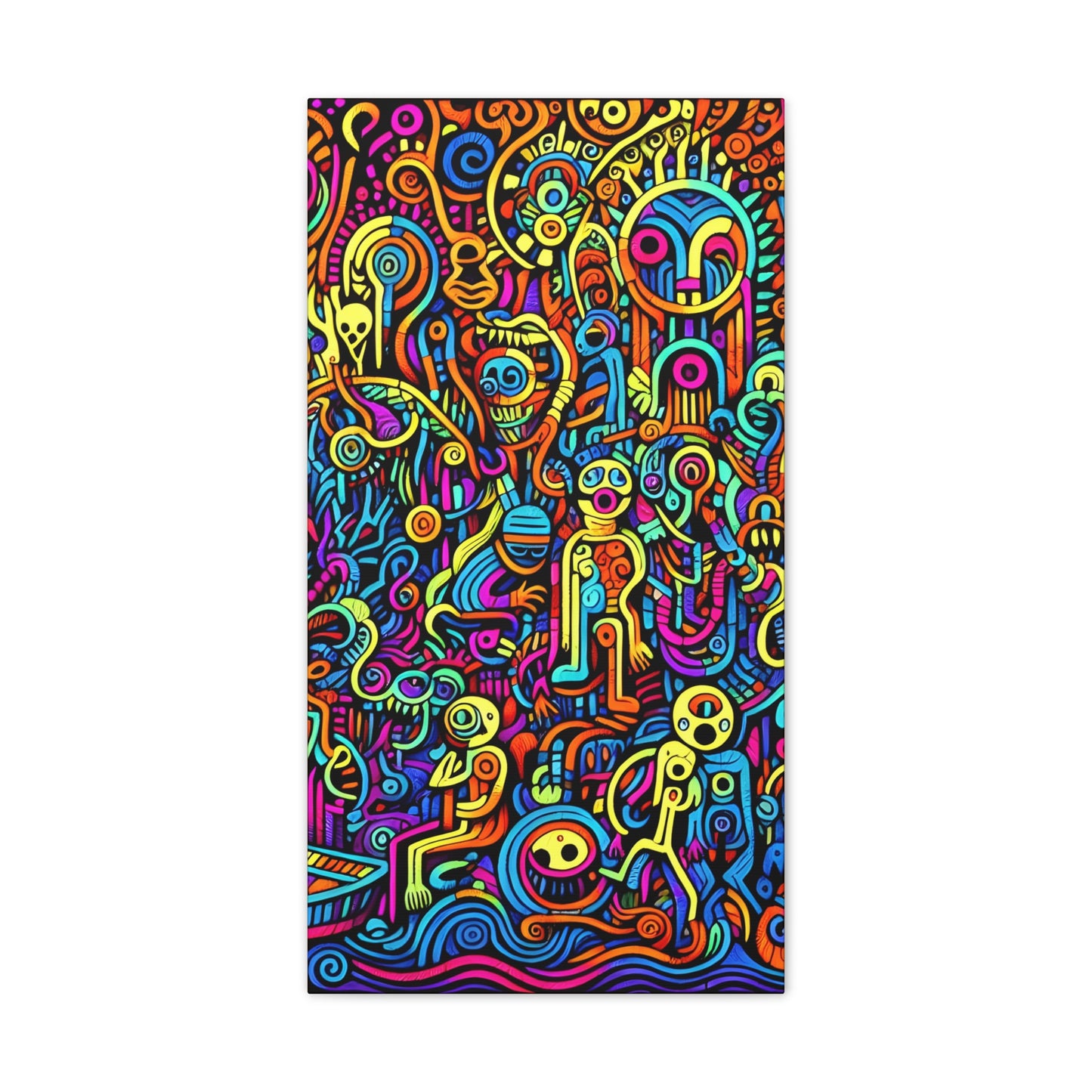 Monsterz Canvas Stretched, 0.75"