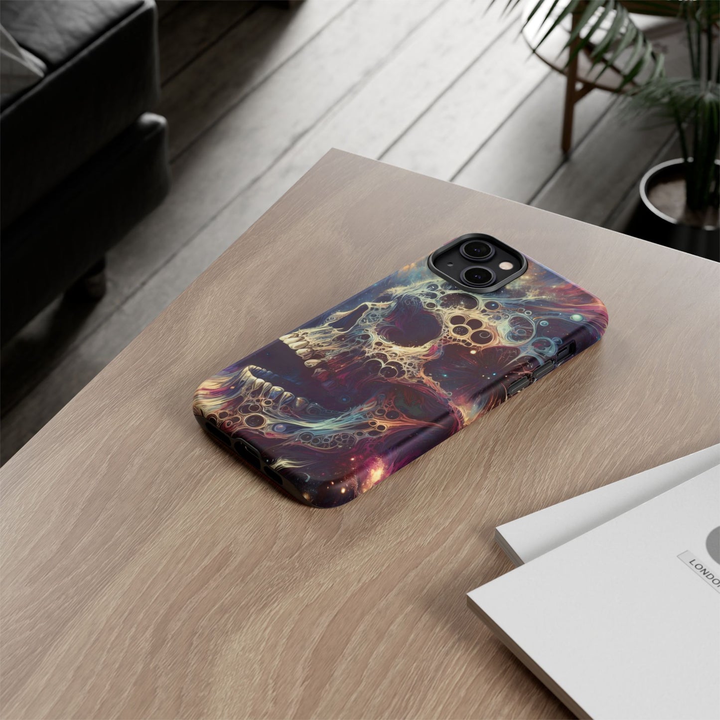 Cosmic Skullz Phone Case