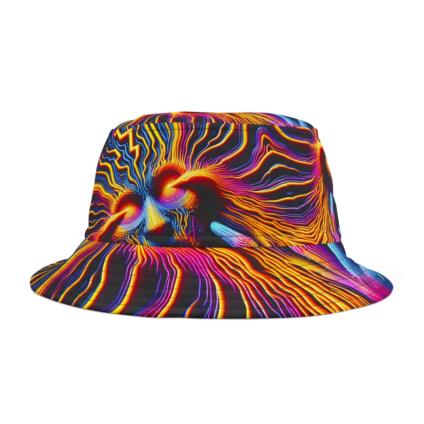 Cosmic Reaperz Bucket Hat, Unique Streetwear Cap, Hip Hop Headwear,  Fashion Accessory, Trendy Hat