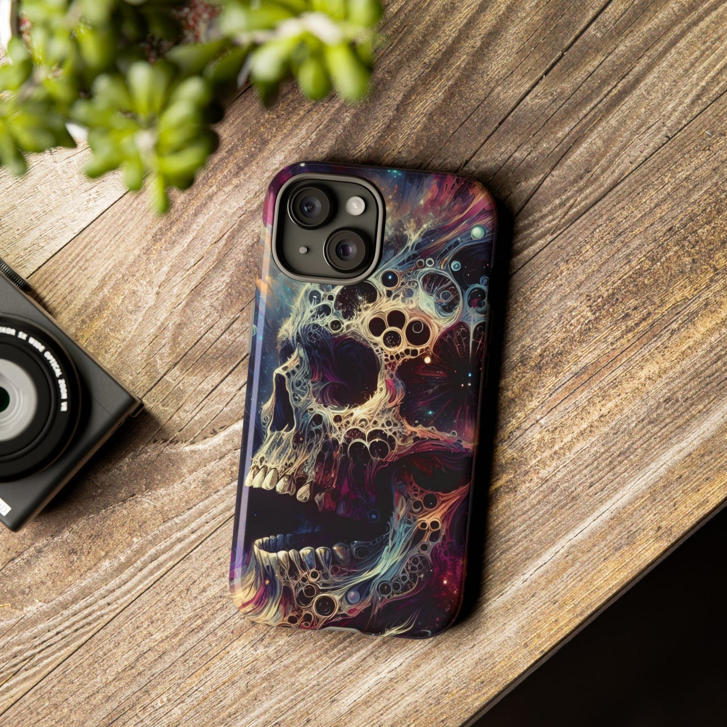 Cosmic Skullz Phone Case