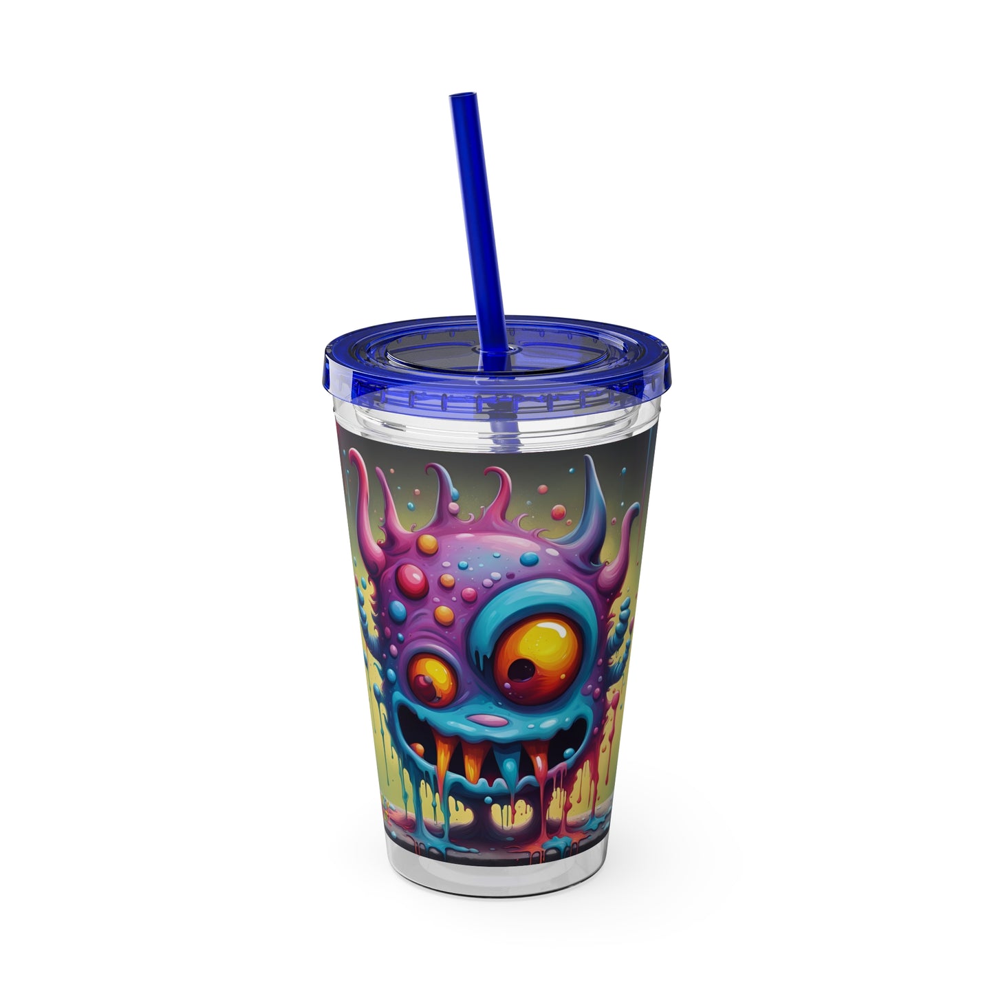 Wacky Tumbler with Straw, 16oz