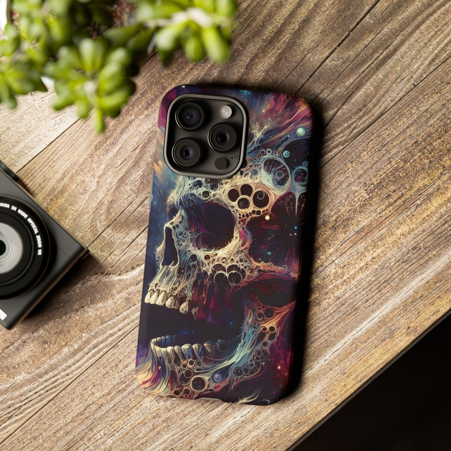 Cosmic Skullz Phone Case