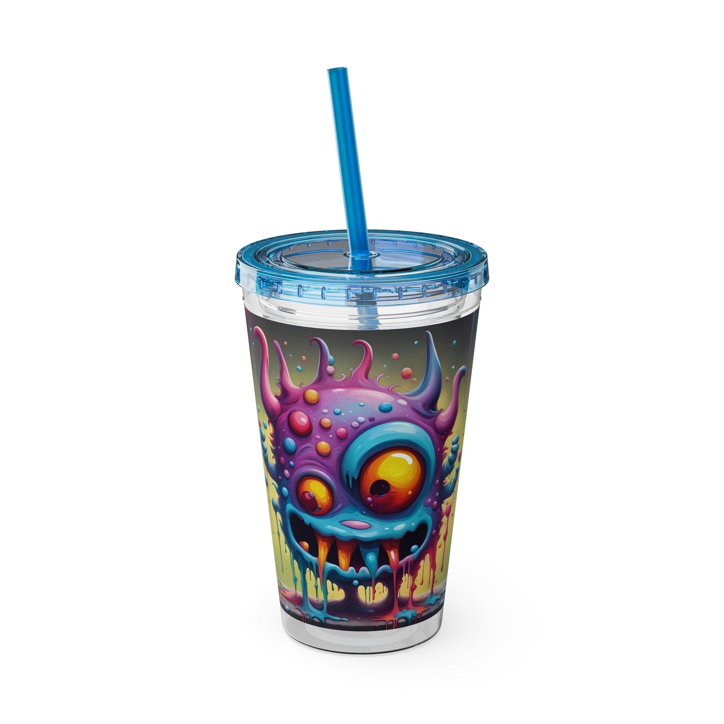 Wacky Tumbler with Straw, 16oz