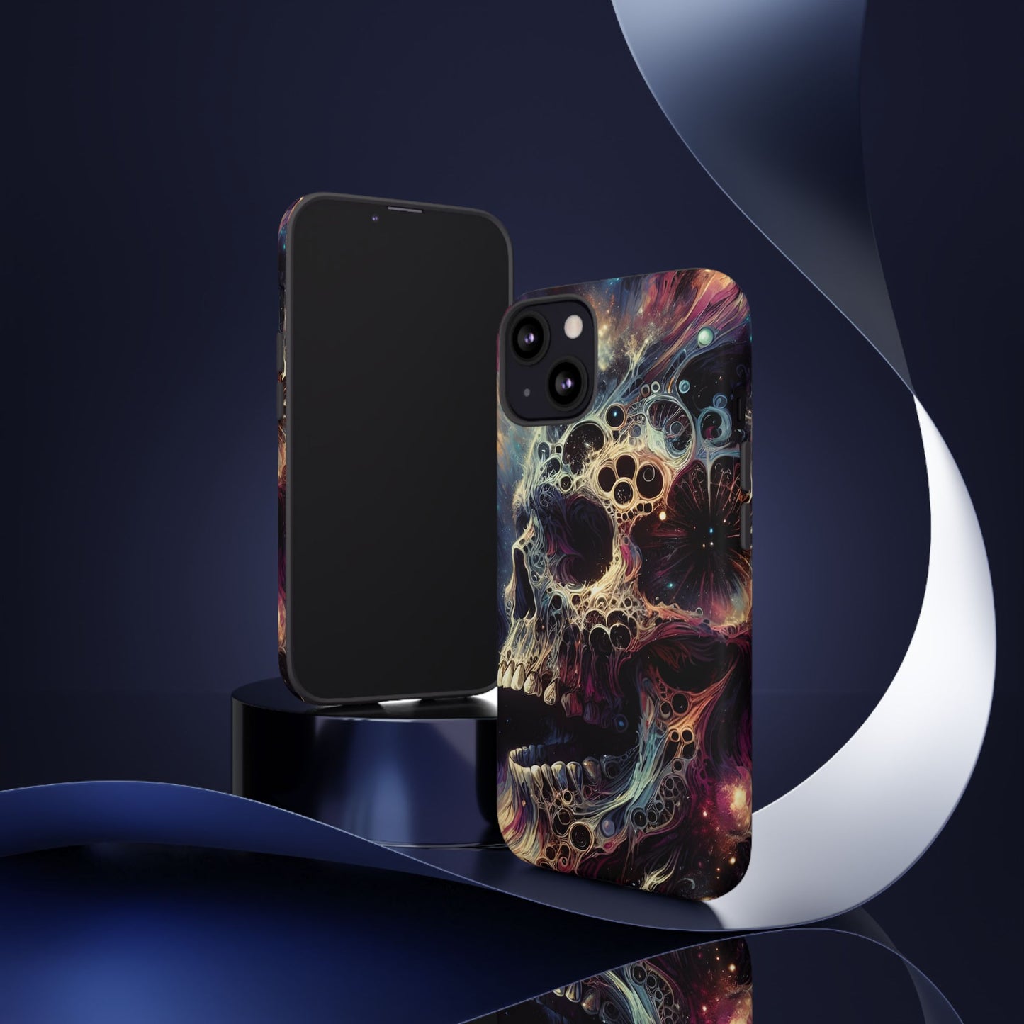 Cosmic Skullz Phone Case