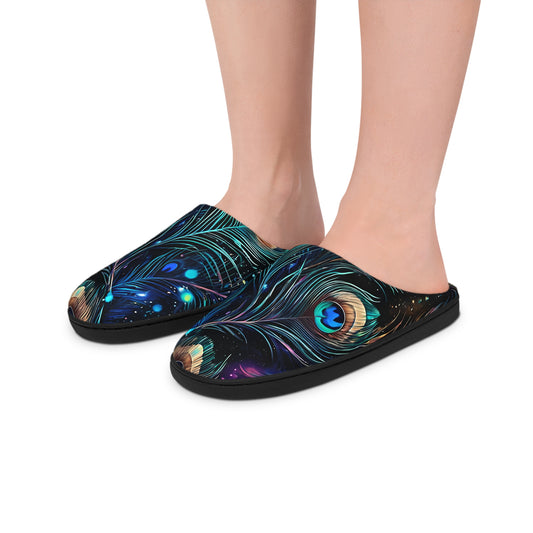 Peacock Women's Indoor Slippers