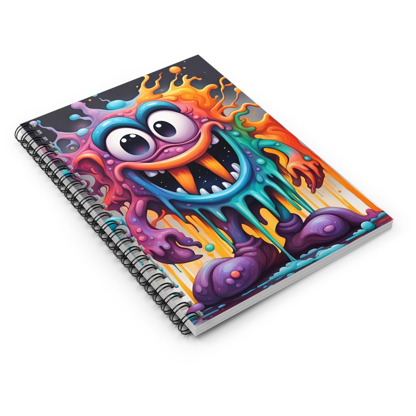 Wacky Spiral Notebook - Ruled Line