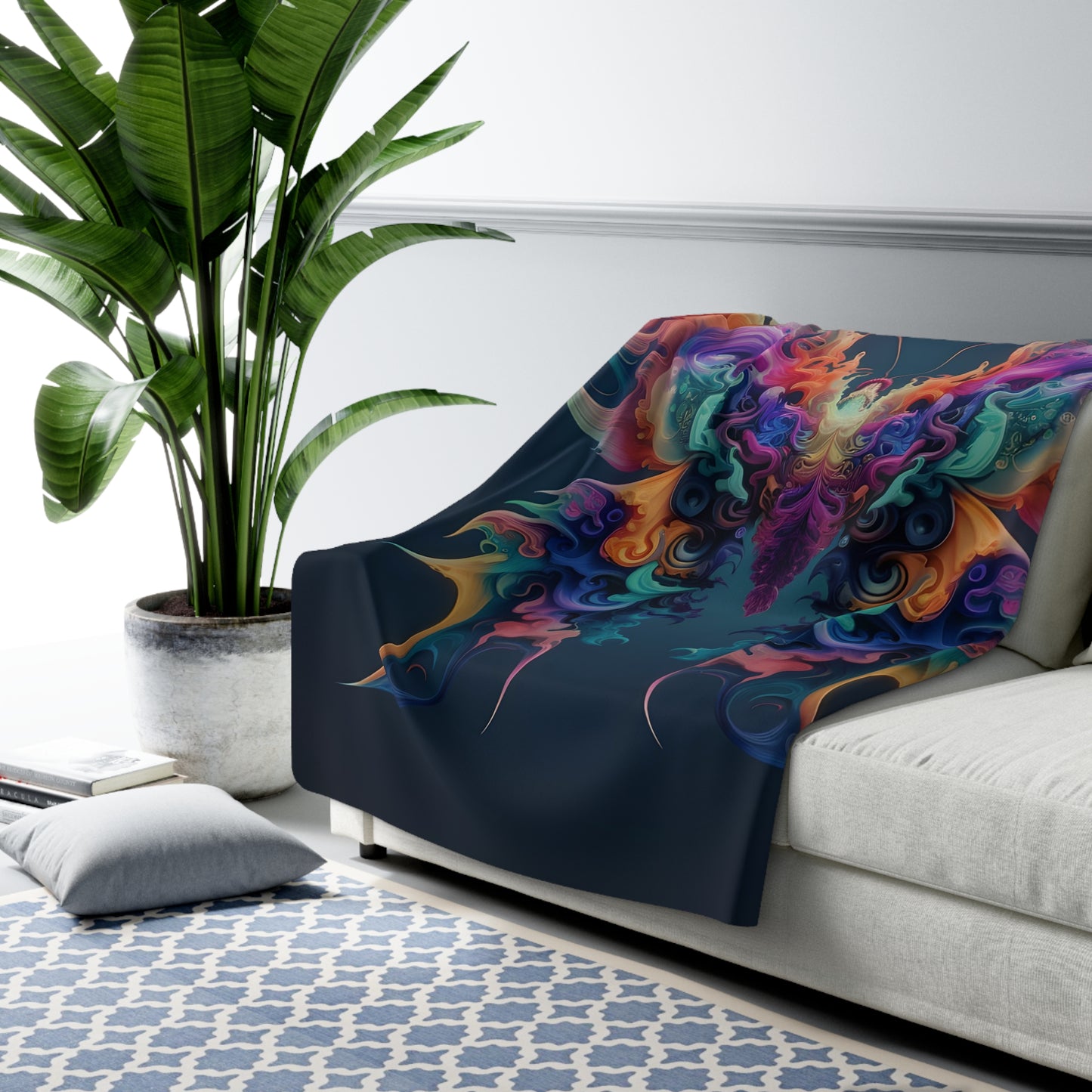 Butterflyz Sherpa Fleece Blanket