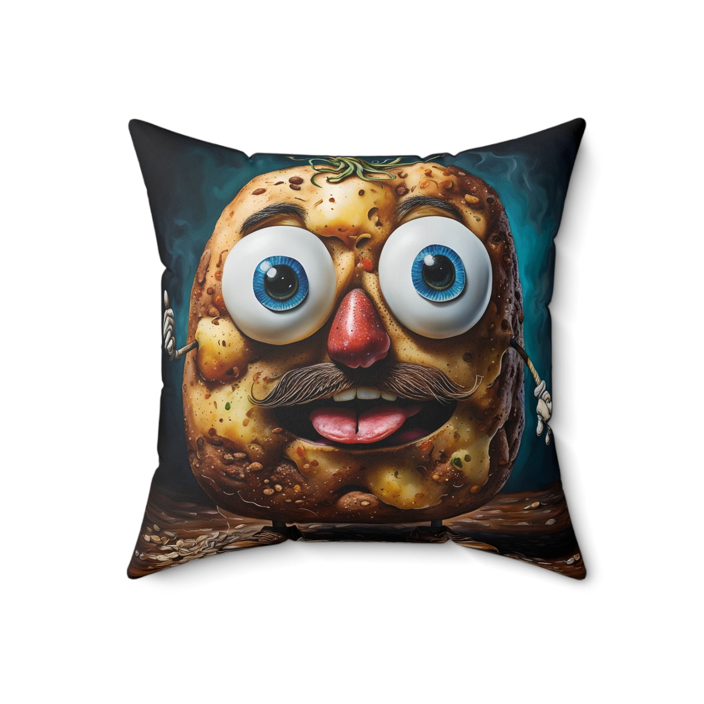 Couch Potatoez Spun Polyester Square Pillow