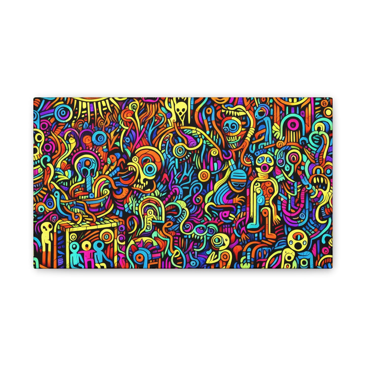 Monsterz Canvas Stretched, 0.75"