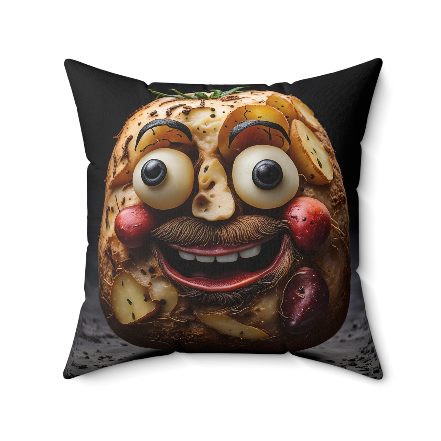 Couch Potatoez Spun Polyester Square Pillow