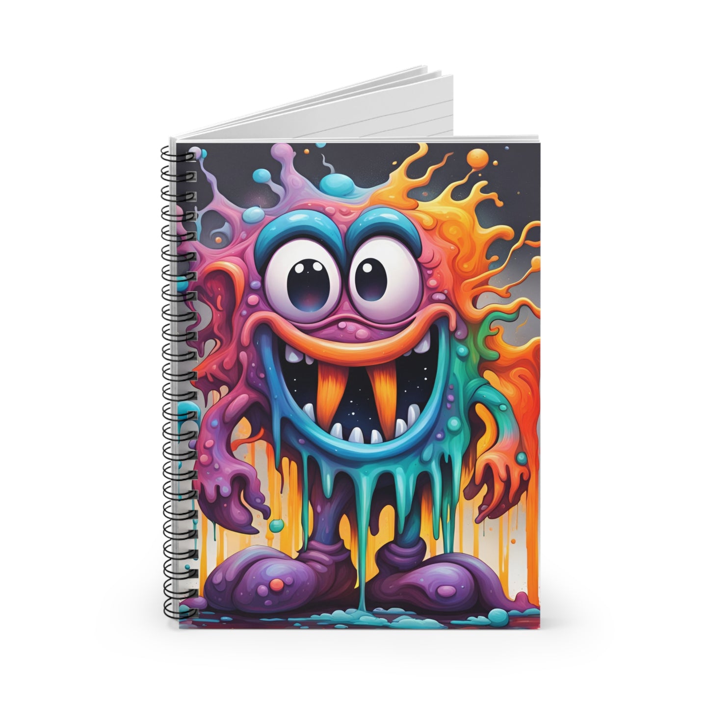 Wacky Spiral Notebook - Ruled Line