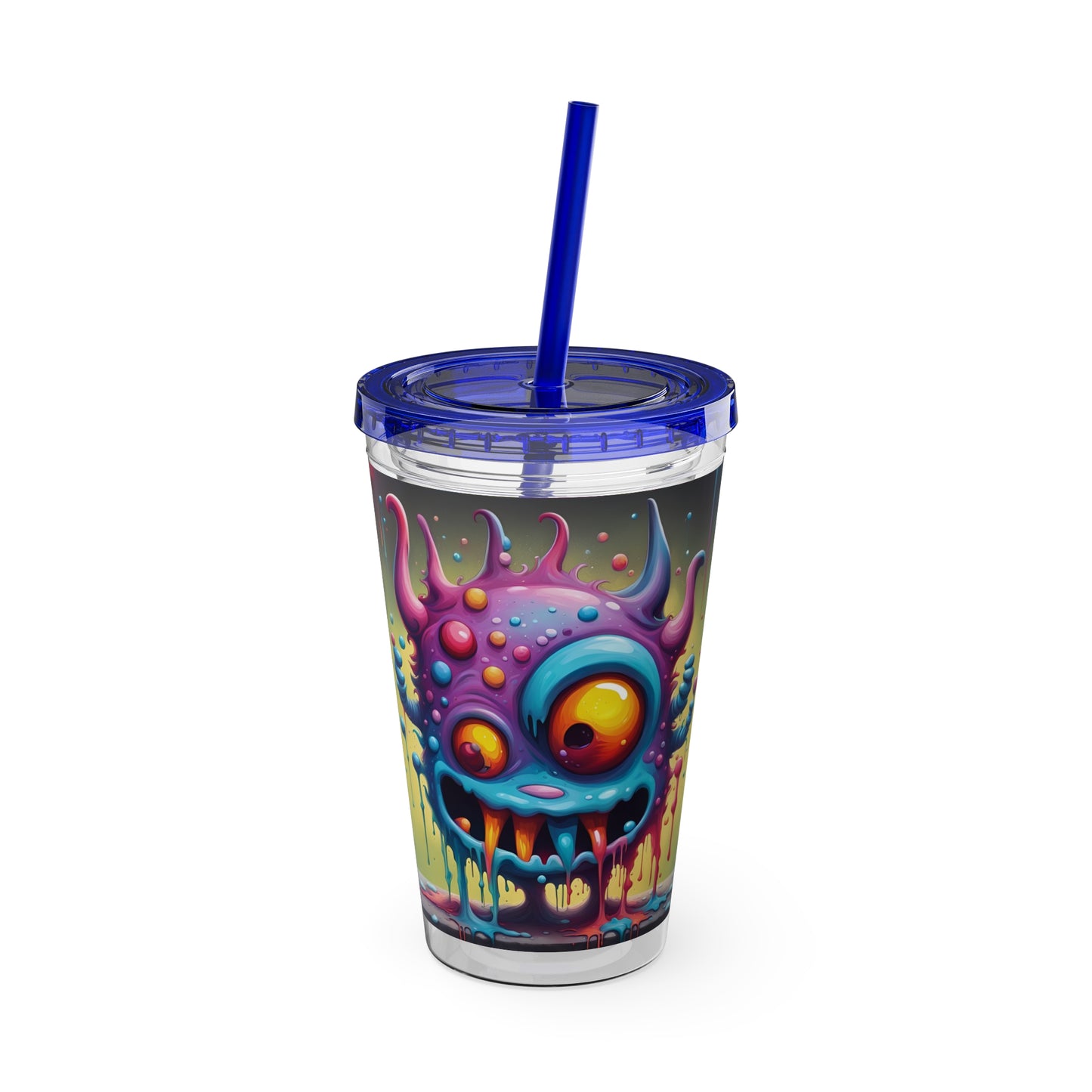 Wacky Tumbler with Straw, 16oz