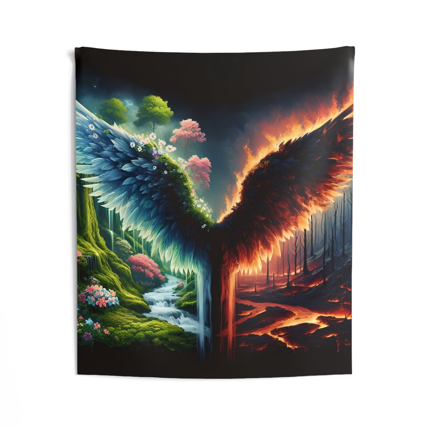 Angelz & Demonz Indoor Wall Tapestry